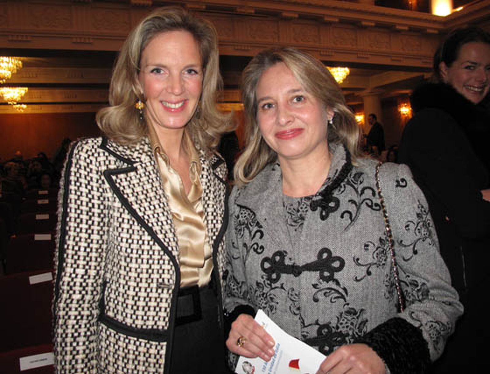 Catalina de Habsburgo, archiduquesa de Austria, y Almudena de Arteaga, marquesa de Cea

Foto: Victoria Ramírez