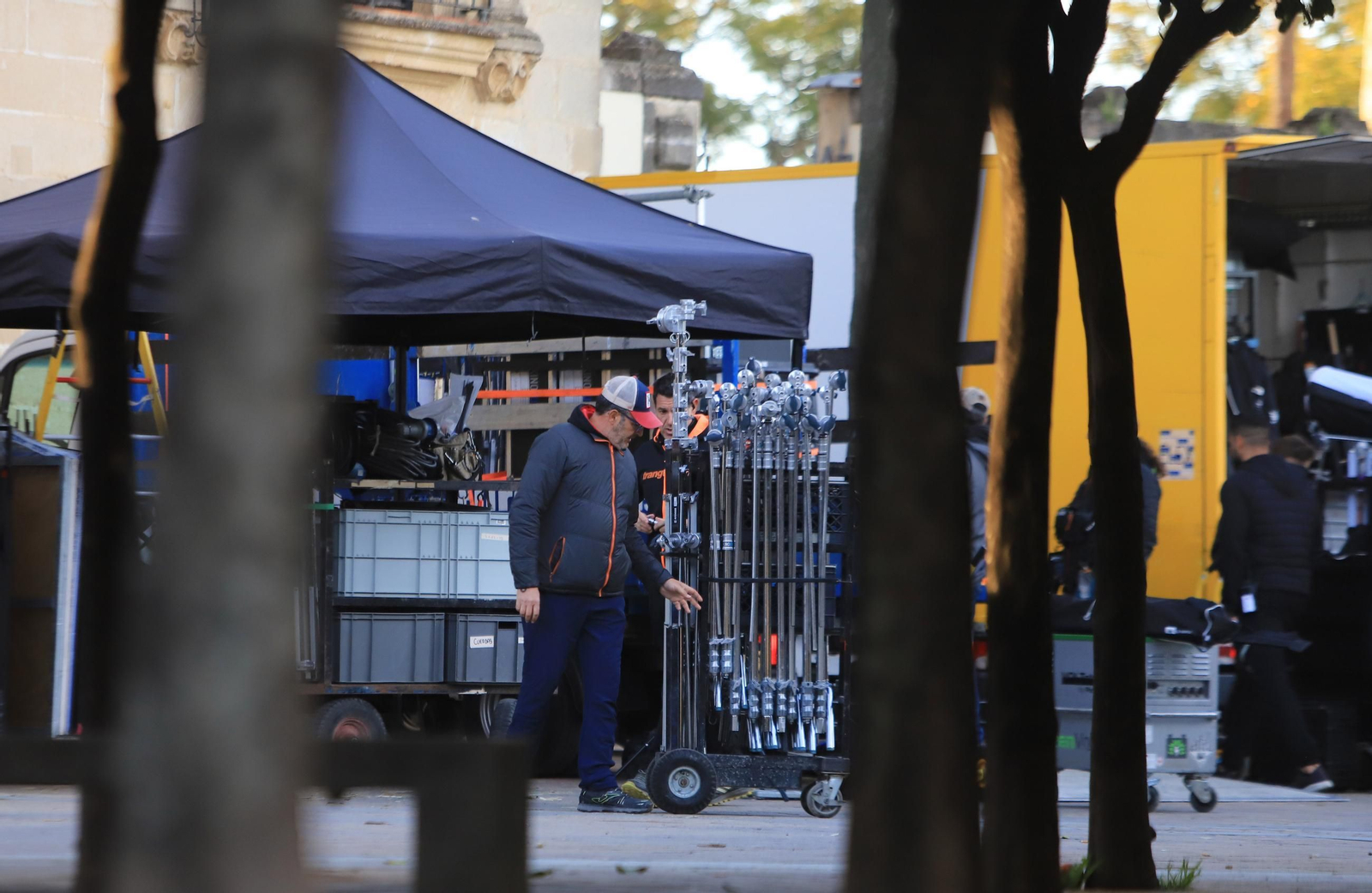 Último día de rodaje en Jerez de la serie Young Holmes