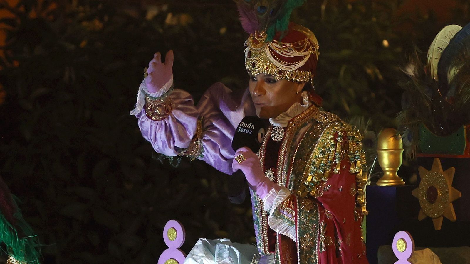 Imágenes de la cabalgata del Cartero Real de Jerez