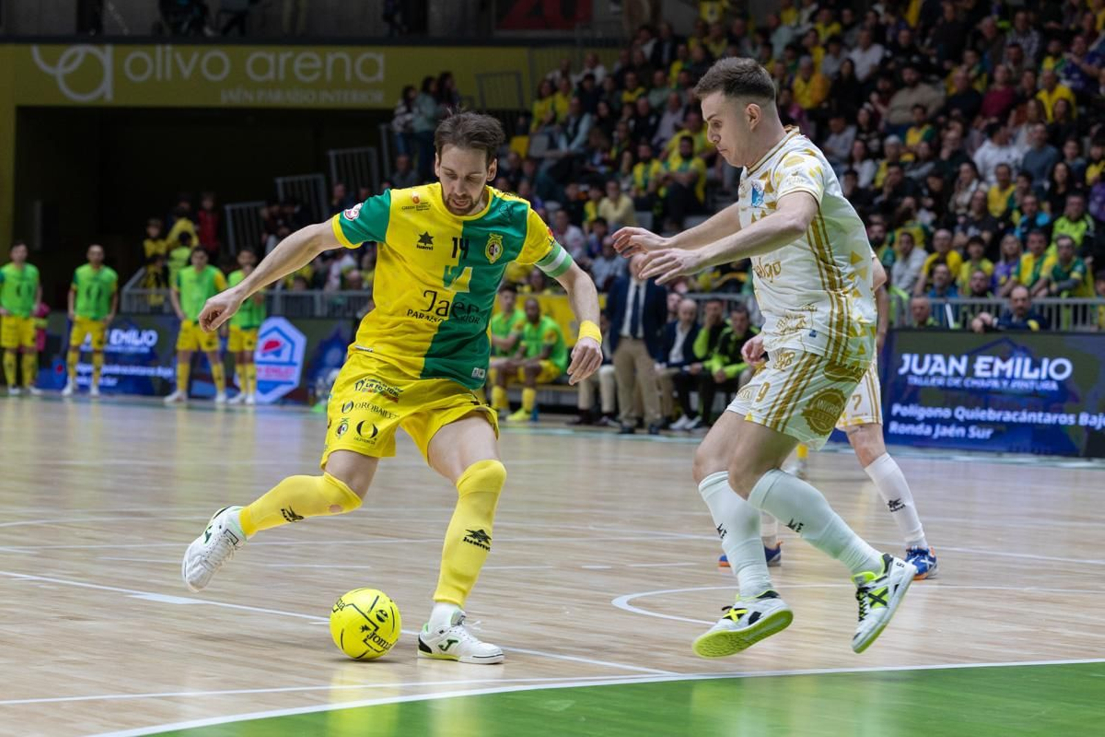 Las mejores imágenes del Jaén Paraíso Interior FS - Quesos El Hidalgo Manzanares