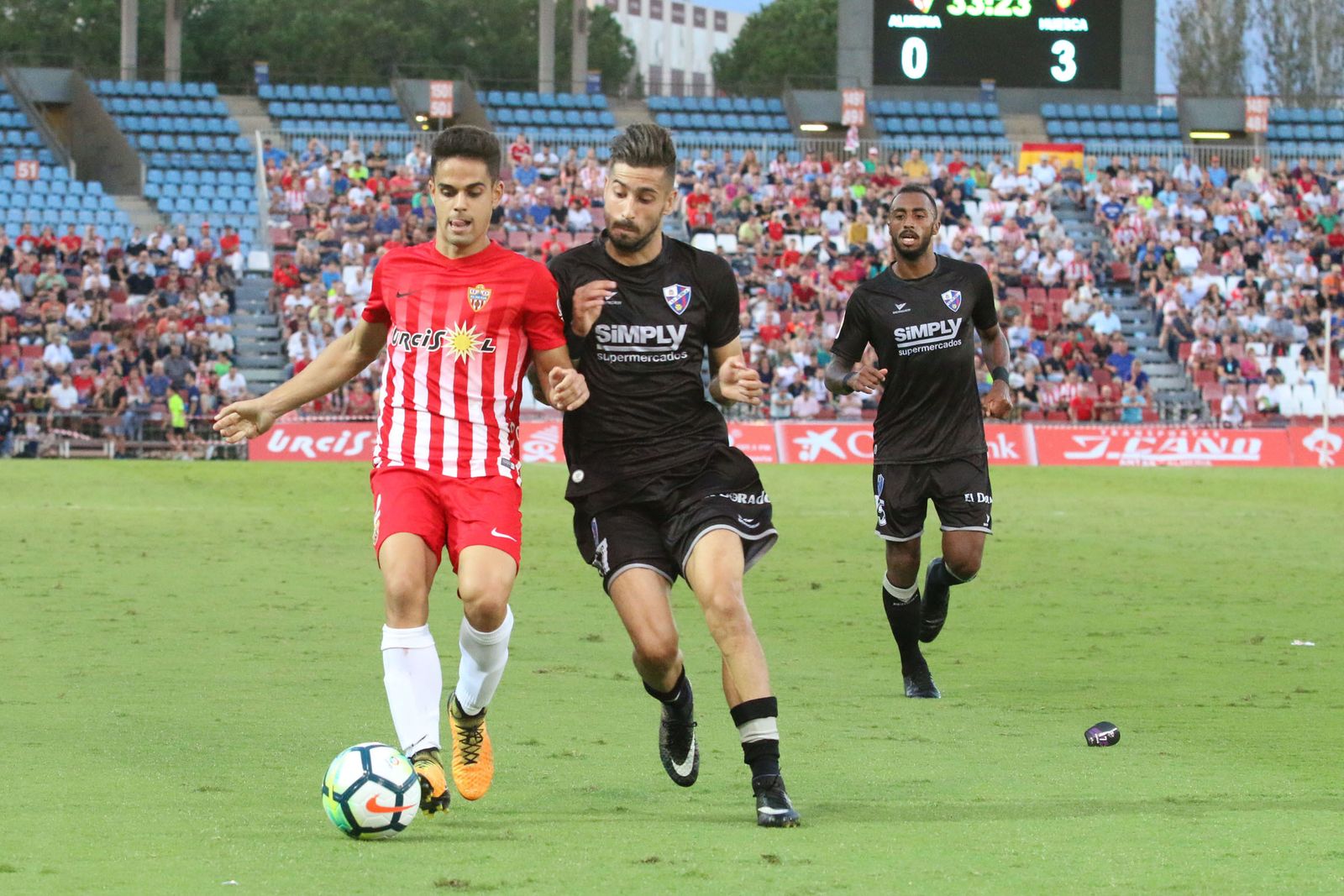 Las imágenes del Almería-Huesca