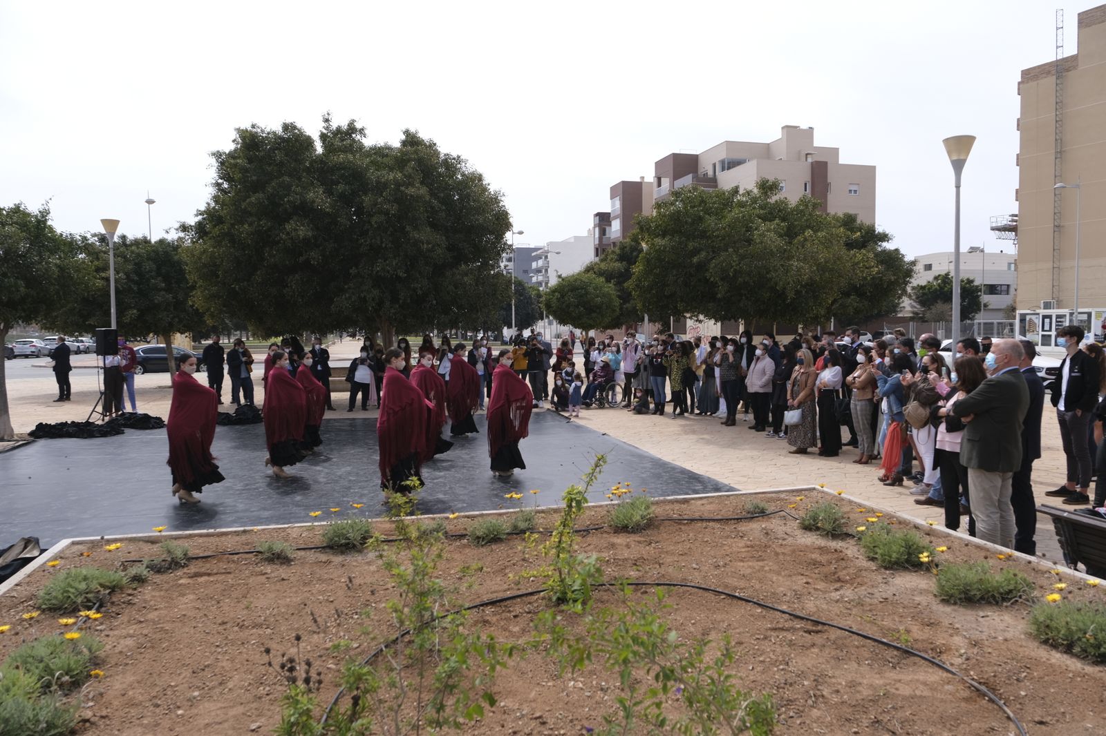Fotogalería colocación primera piedra Conservatorio Profesional de Danza 'Kina Jiménez' de Almería