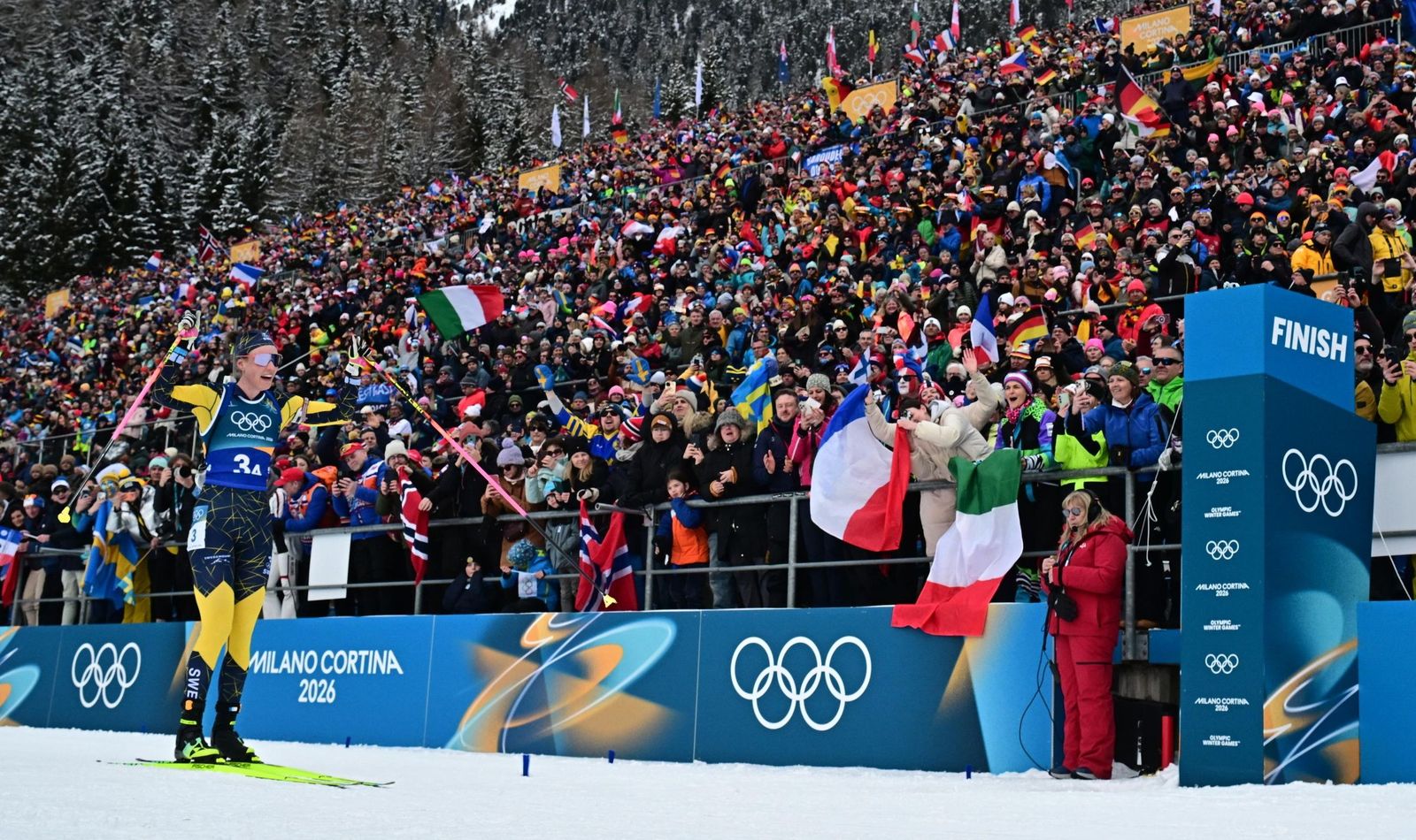Las mejores fotos de los Juegos Olímpicos de invierno Milán Cortina d'Ampezzo 2026 | Jornada 13