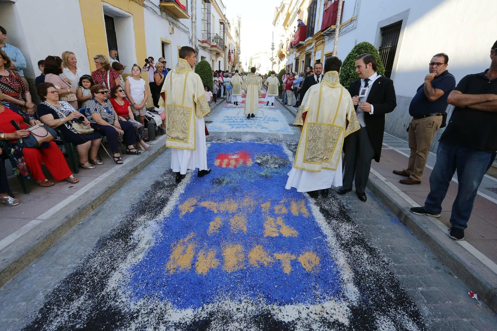 Imágenes de la salida procesional de la patrona de Jerez,La Virgen de la Merced