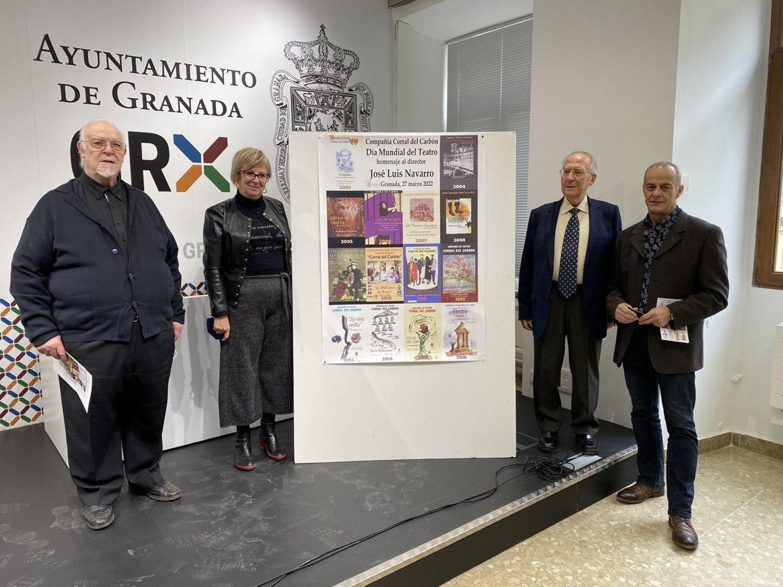 Acto de presentación del programa del Día Mundial del Teatro.
