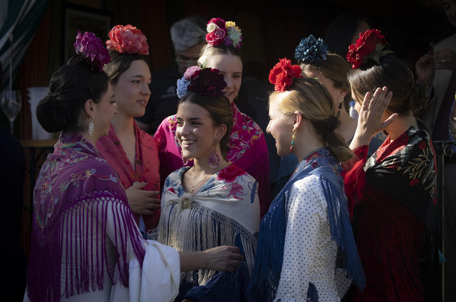 Las fotos del lunes de la Feria de abril  de Sevilla 2023
