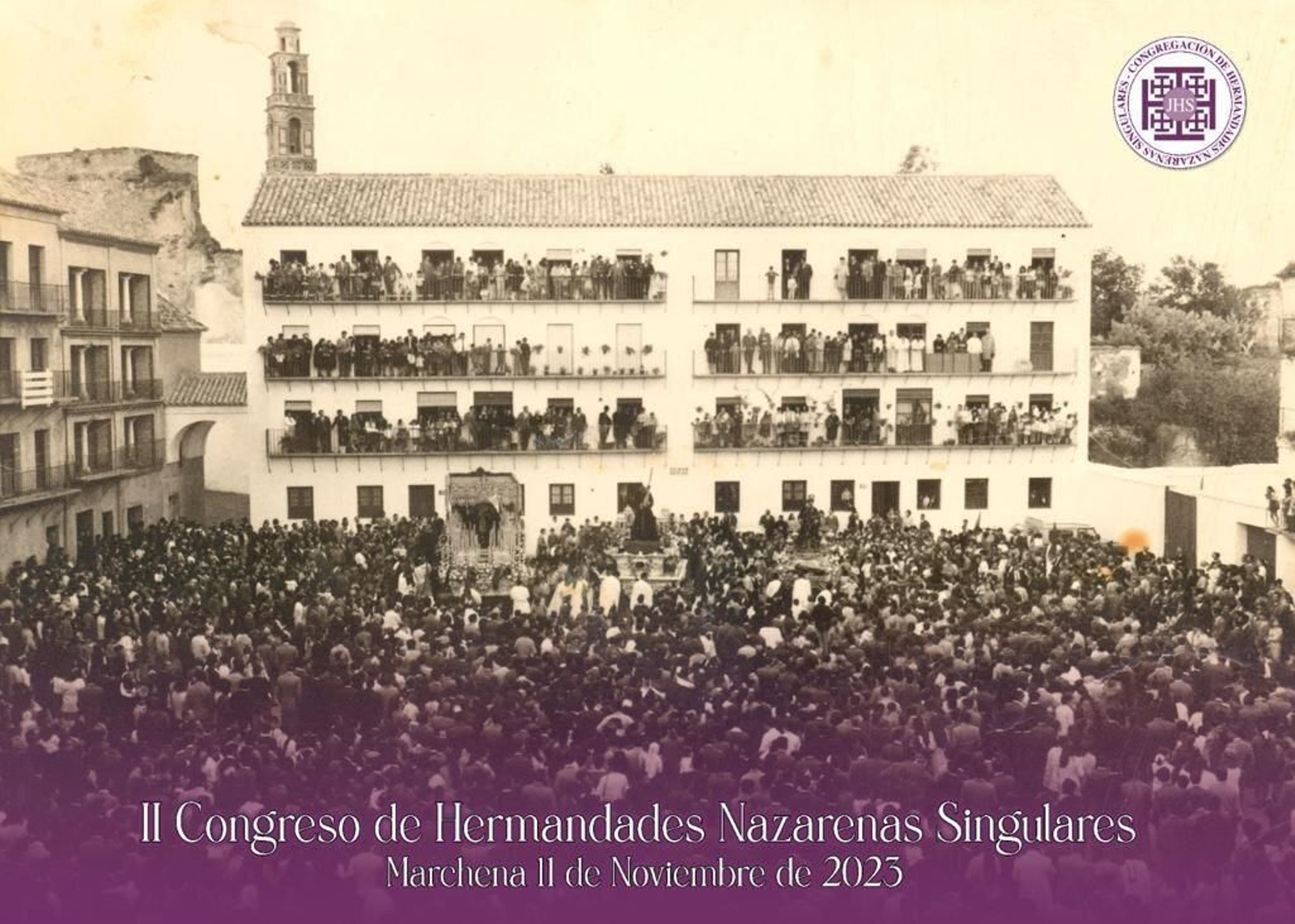 Cartel del II Congreso de Hermandades Nazarenas Singulares