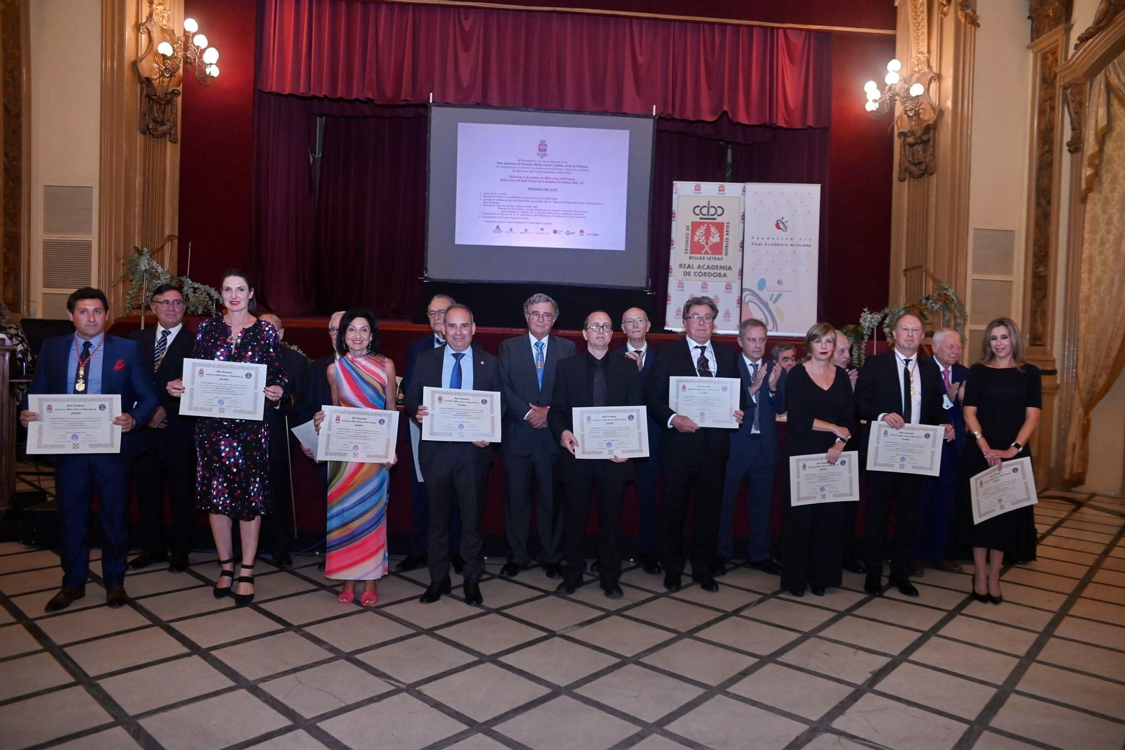 El inicio del curso 2024-2025 de la Real Academia de Córdoba, en imágenes