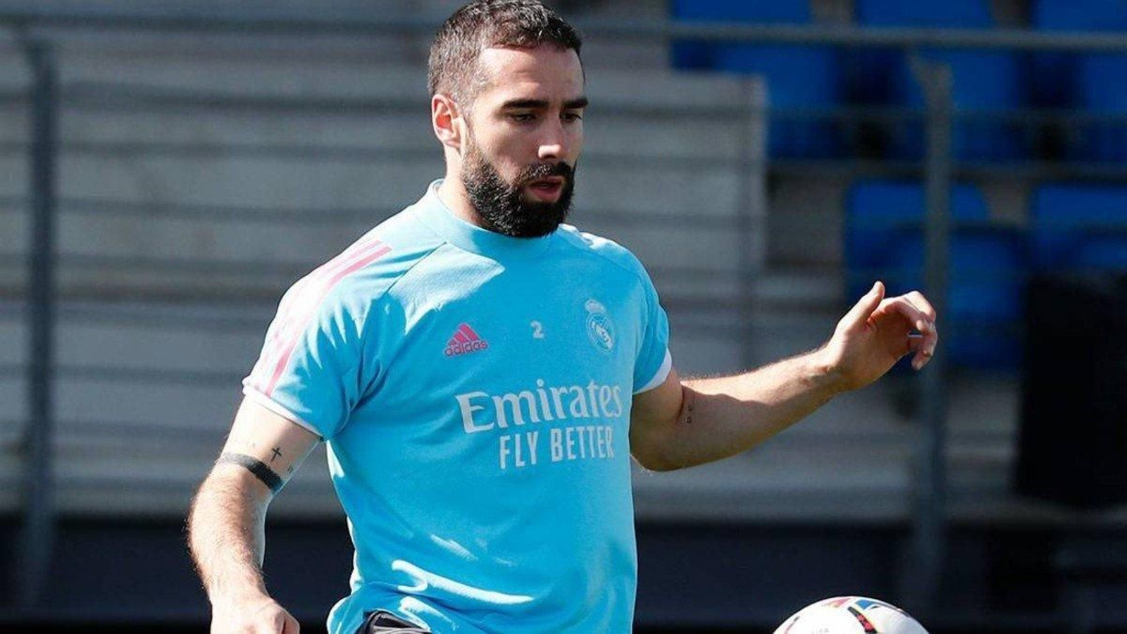 Carvajal, de nuevo a disposición del técnico madridista.