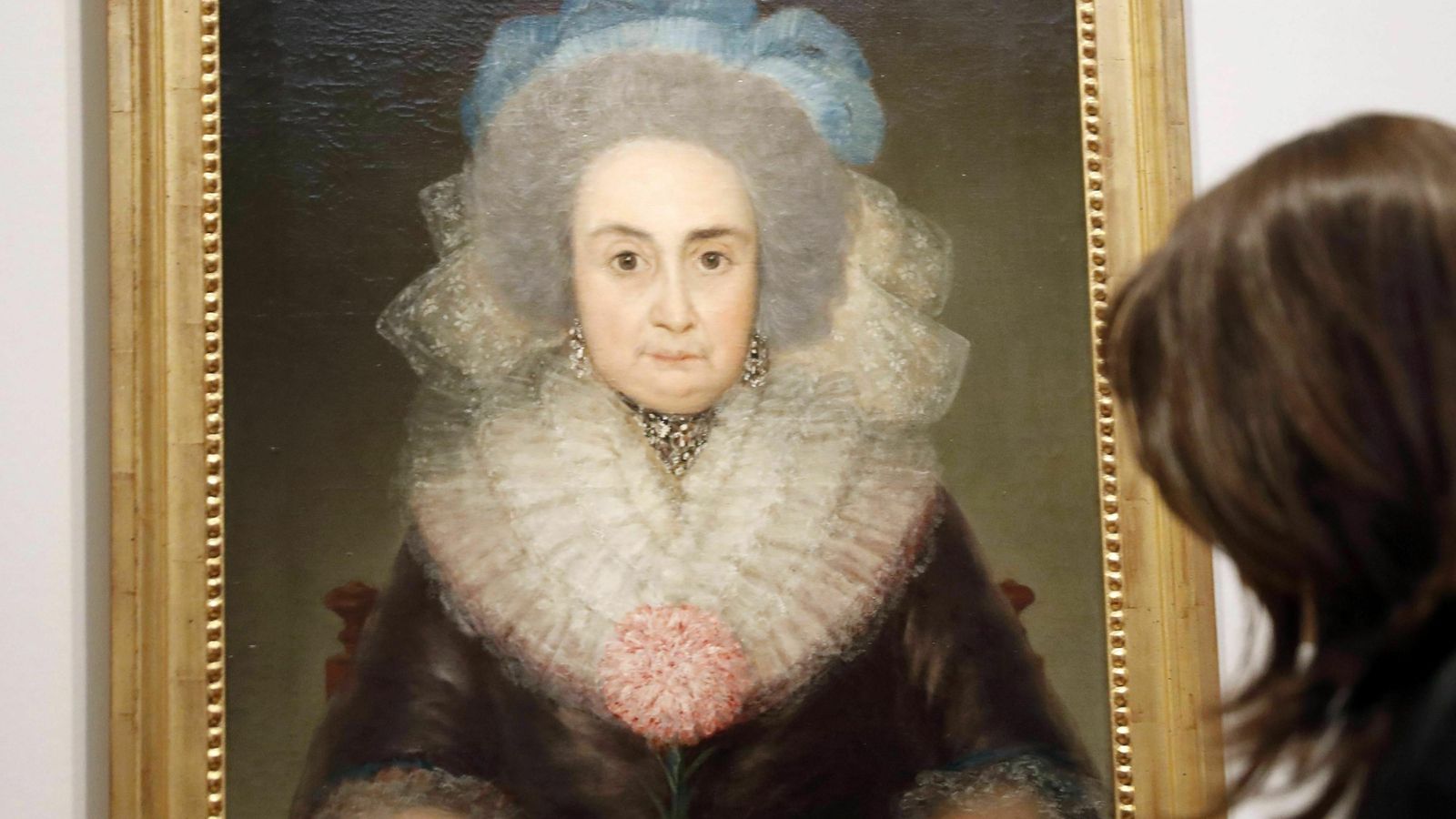 Retrato de la matriarca, Bernarda Tavira, pintado por Goya.
