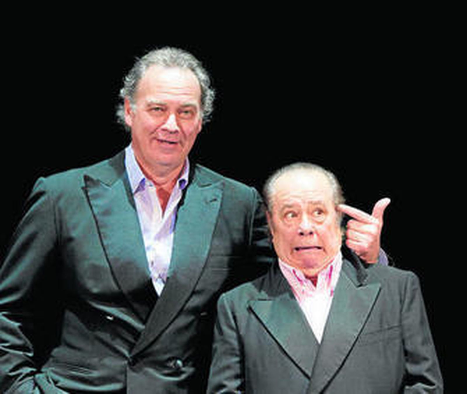 Bertín Osborne y Arévalo presentan en Granada su espectáculo el próximo fin de semana.