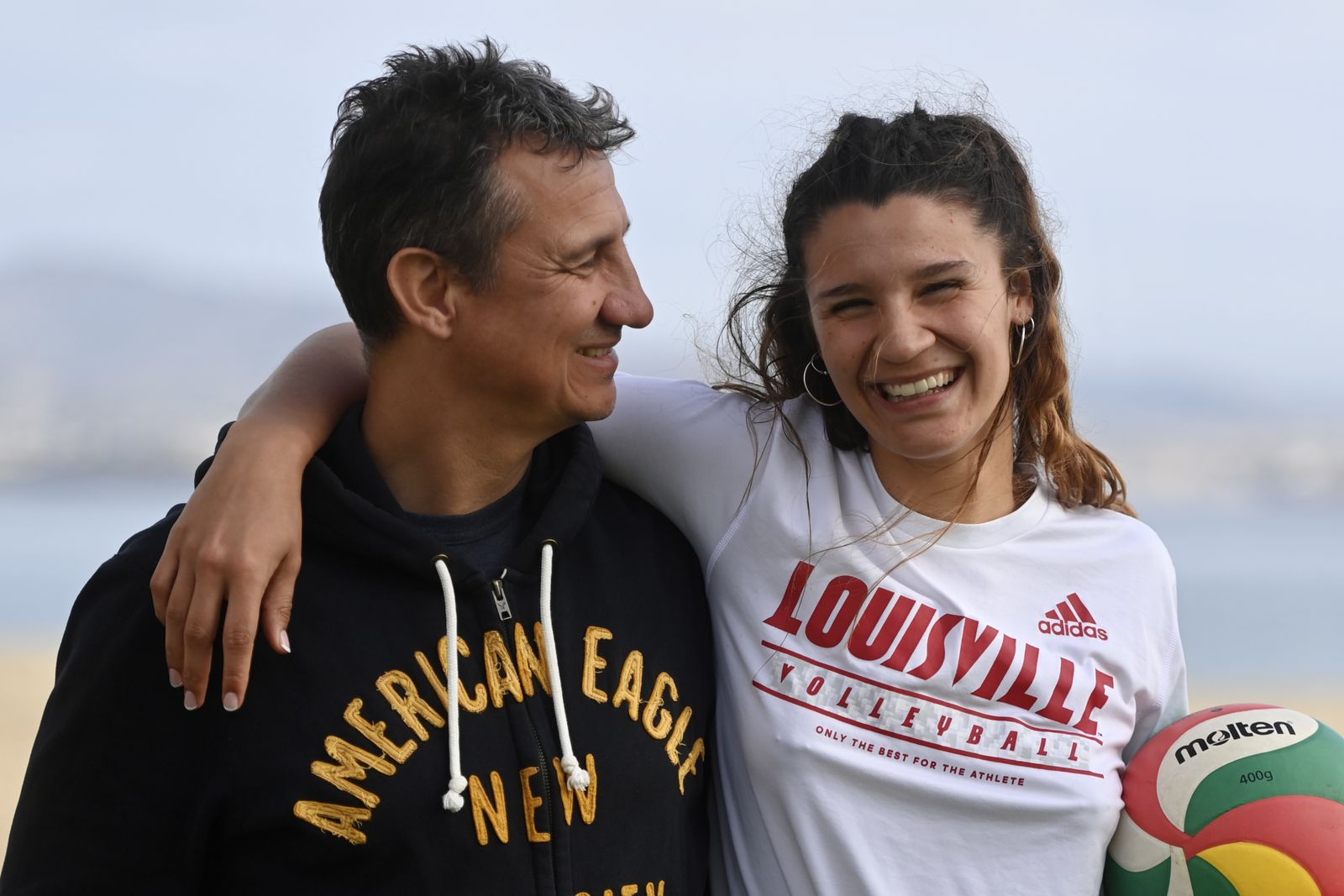 Raquel Lázaro, jugadora malagueña de voleibol