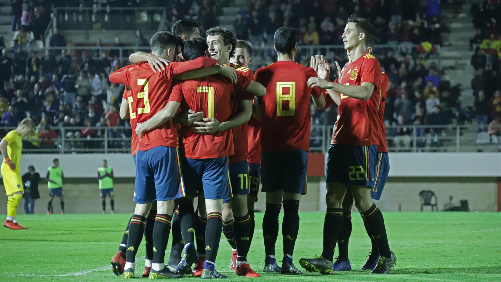 España - Austria sub-21 en imágenes