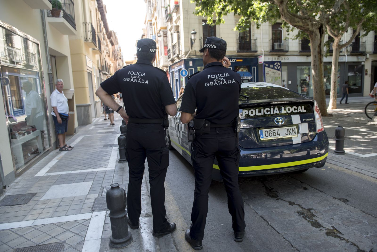 Agentes de la Policía Local, en una imagen de archivo.