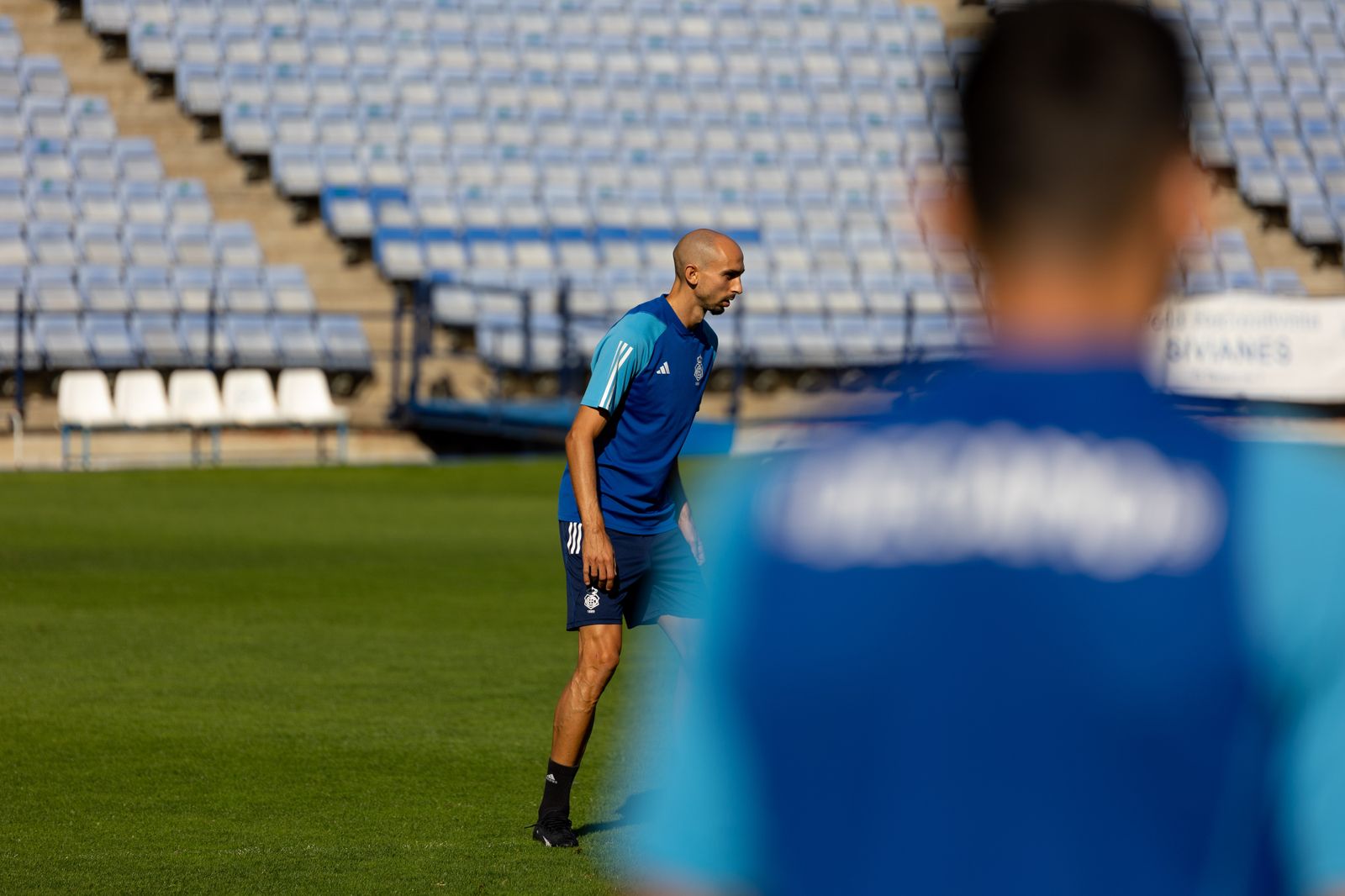 Las mejores imágenes del entrenamiento de este jueves del Recreativo de Huelva