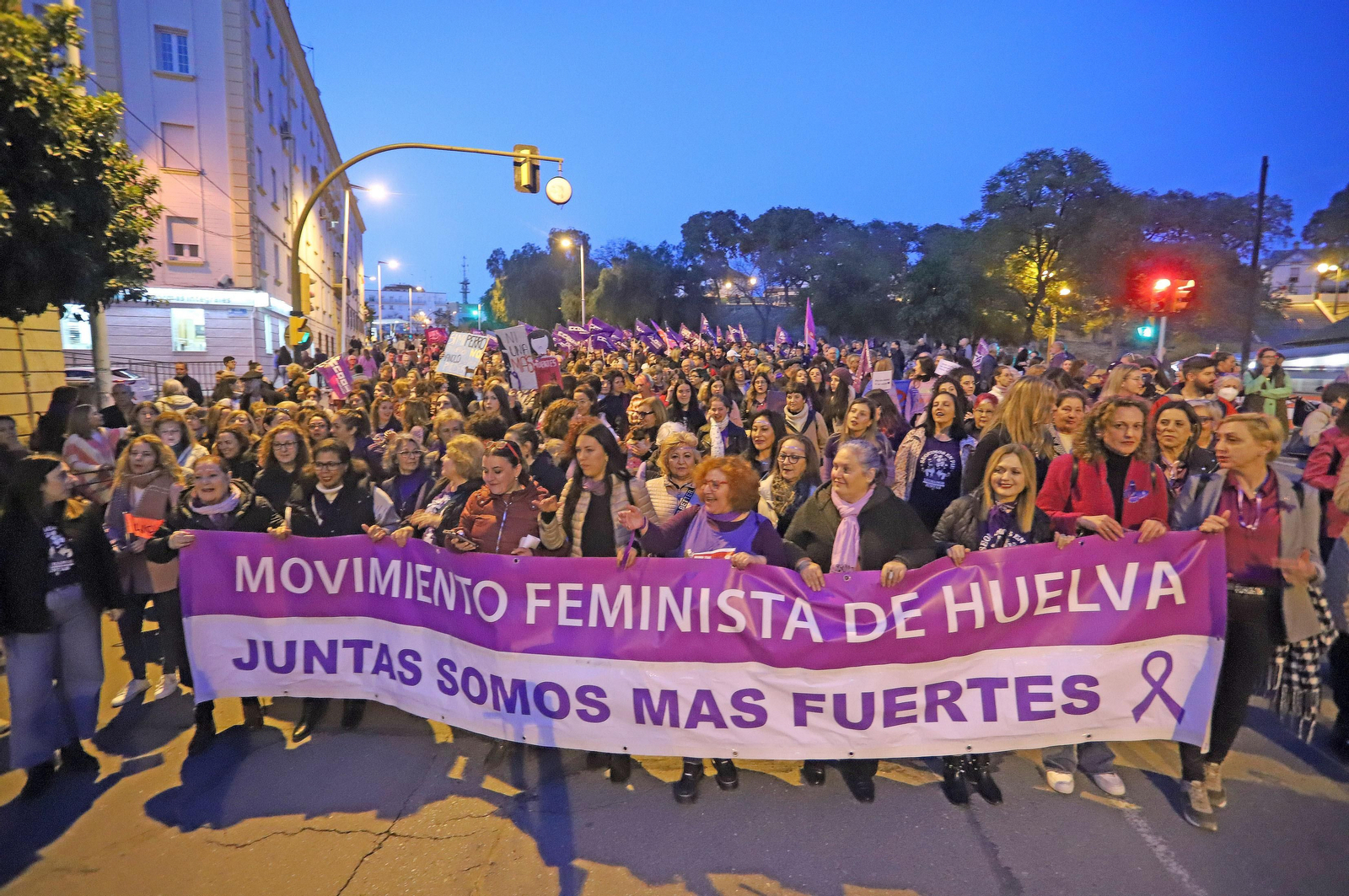 Imágenes de la manifestación del 8 de marzo, Día Internacional de la Mujer