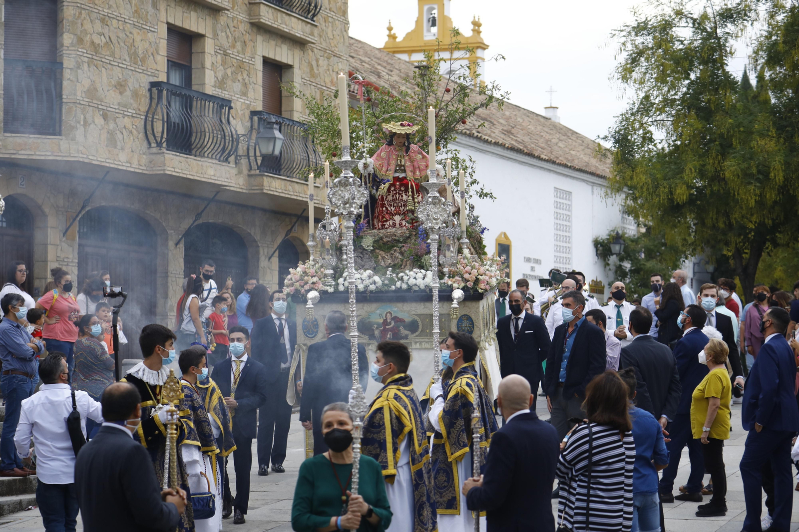 La procesión de la Divina Pastora de las Almas, en imágenes