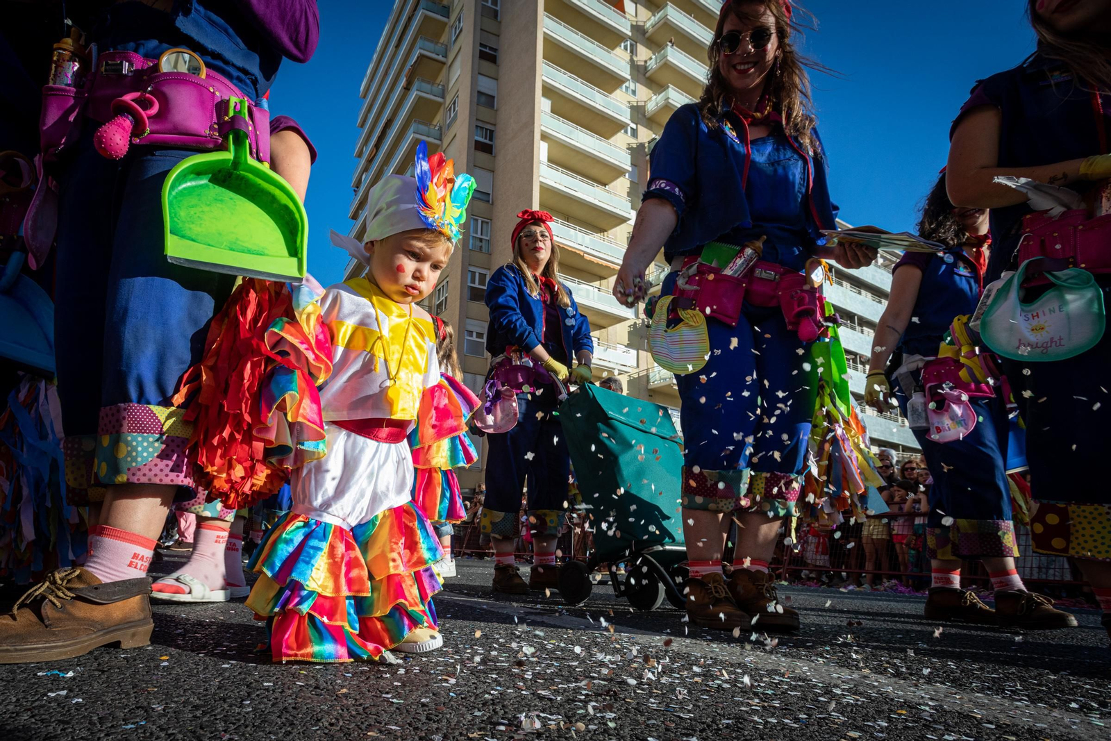 La cabalgata del Carnaval de Cádiz 2022, en imágenes