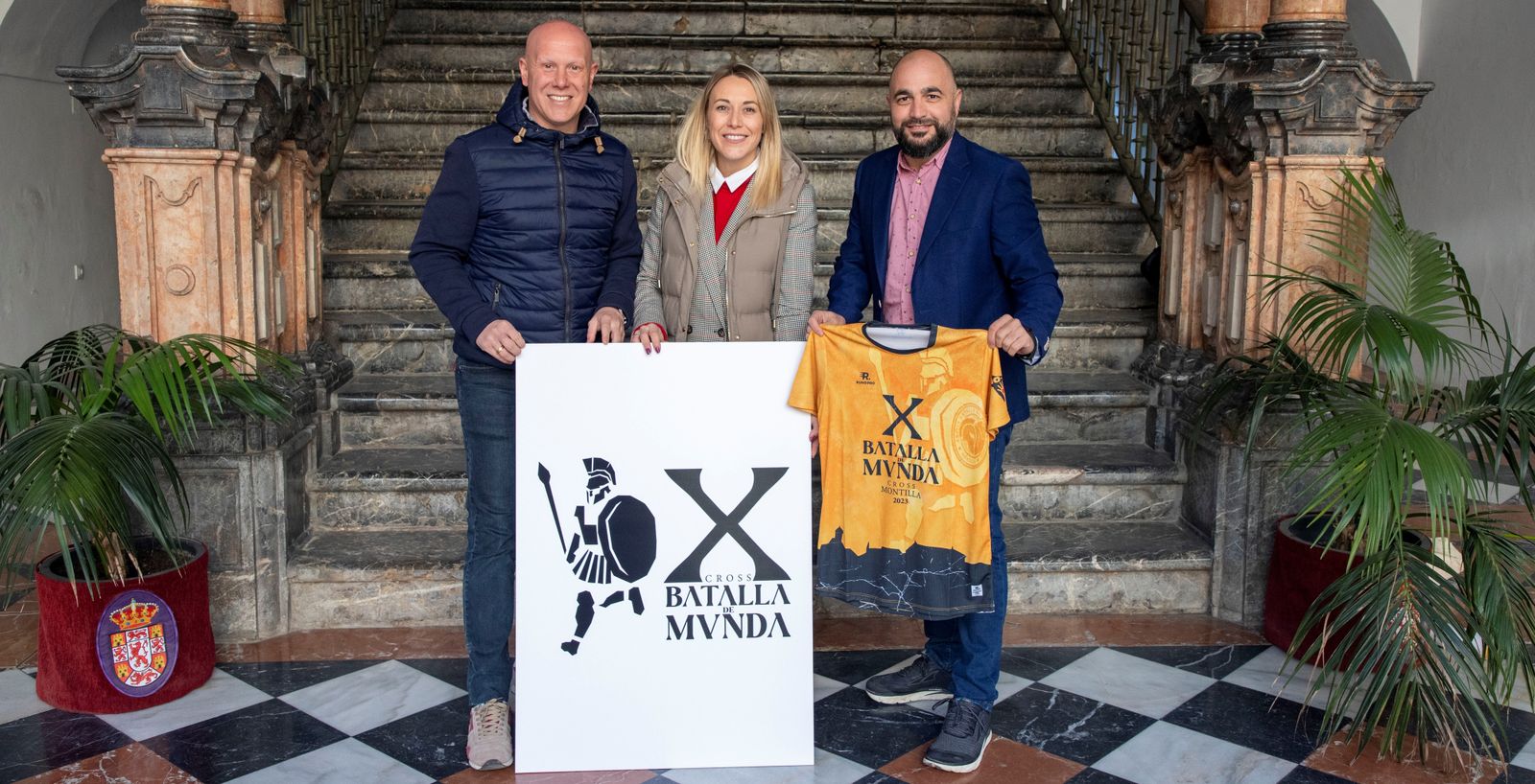 Imagen de la presentación del décimo Cross Batalla de Mundo en el Palacio de la Merced.