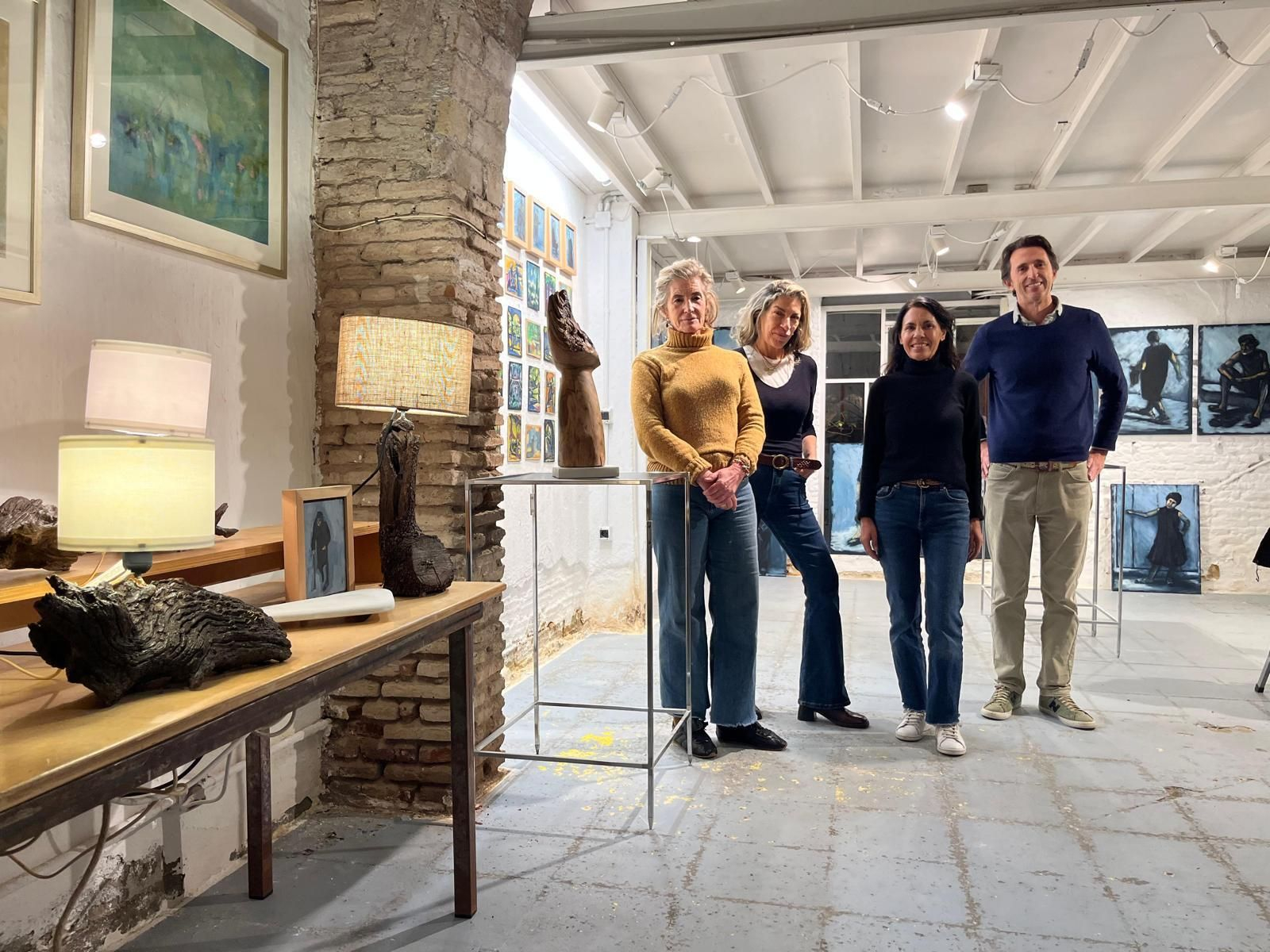 Una exposición que recorre la abstracción, la escultura y el paisaje desde sensibilidades muy personales.