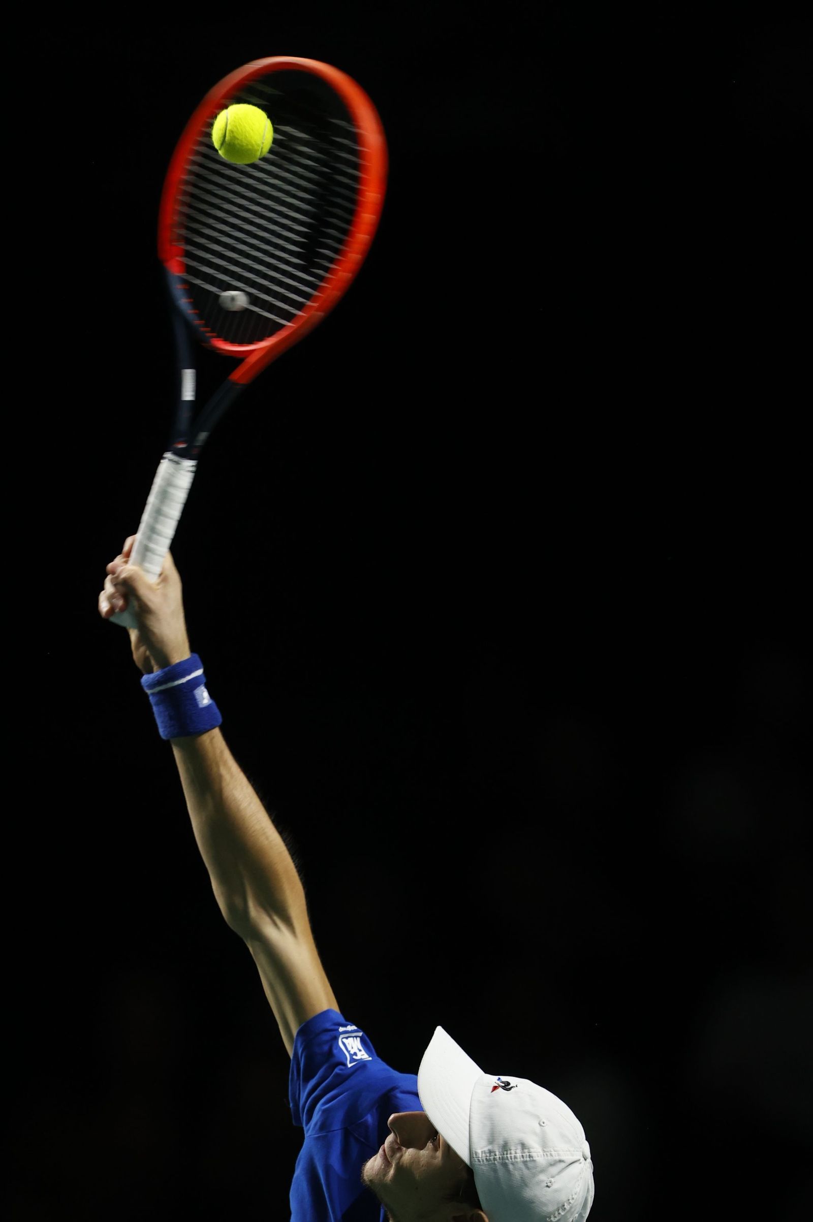 Copa Davis en Málaga: Arnaldi-Popyrin, en fotos