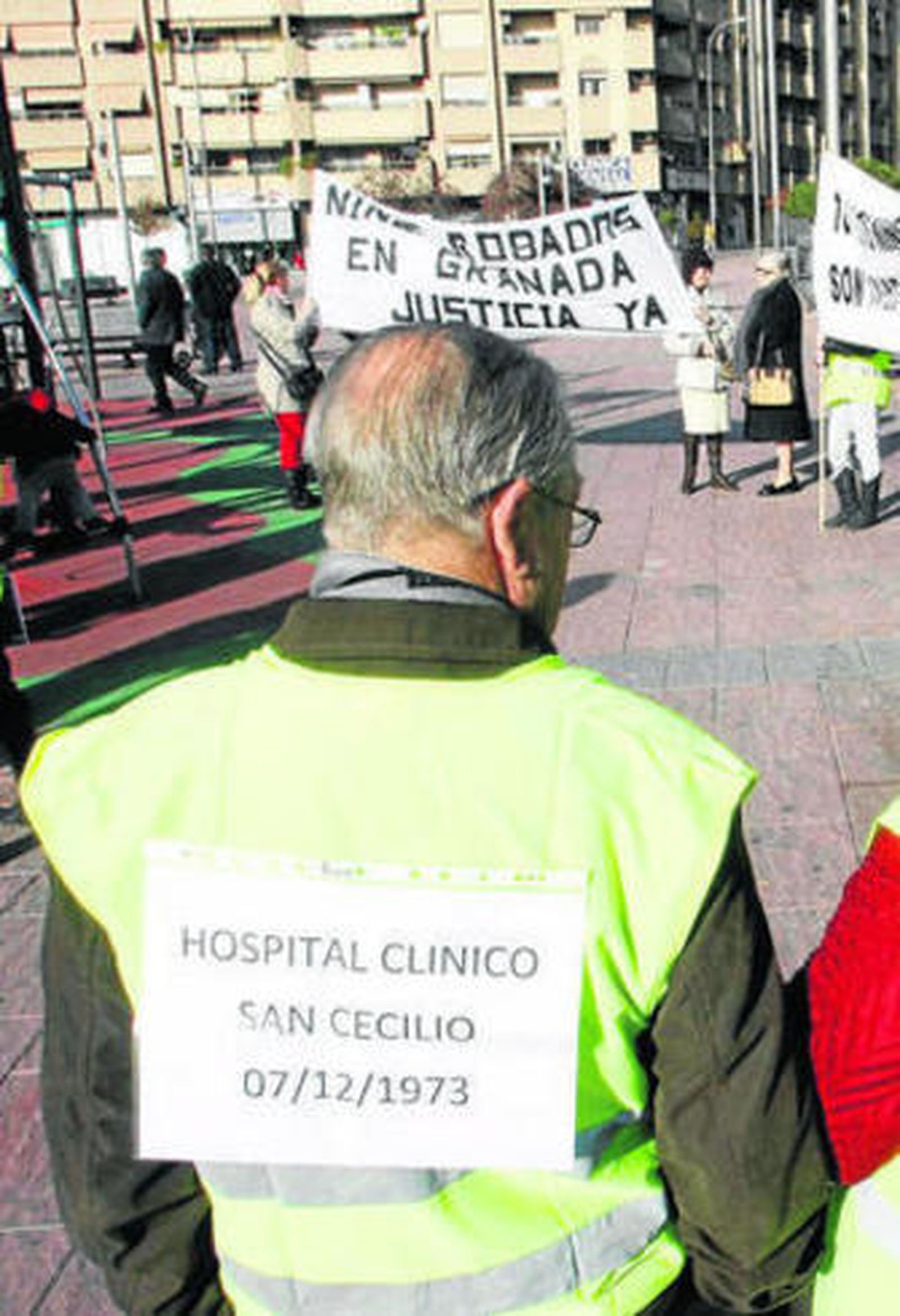Imagen de archivo de una protesta en Granada.