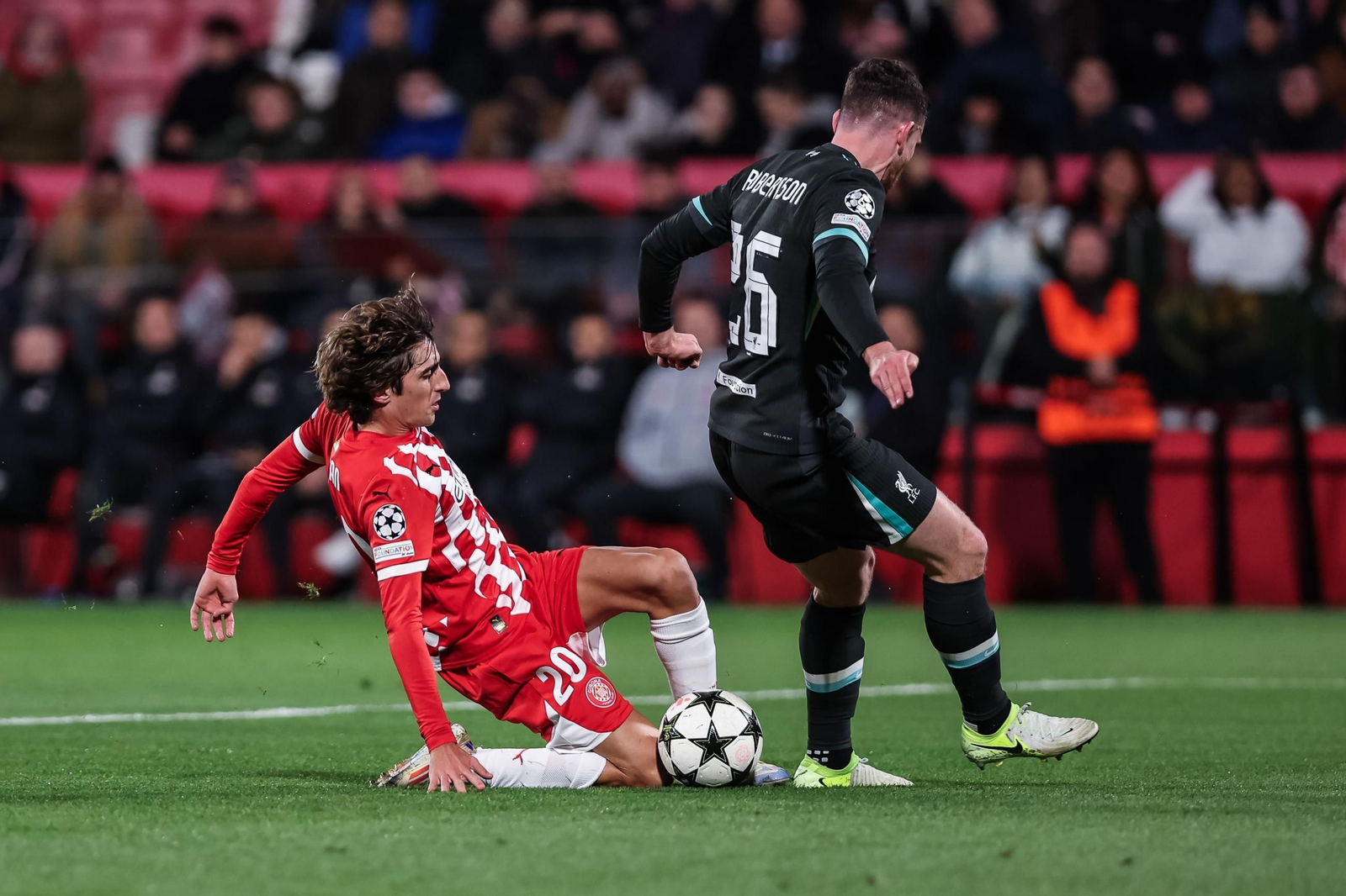 Las fotos del Girona - Liverpool