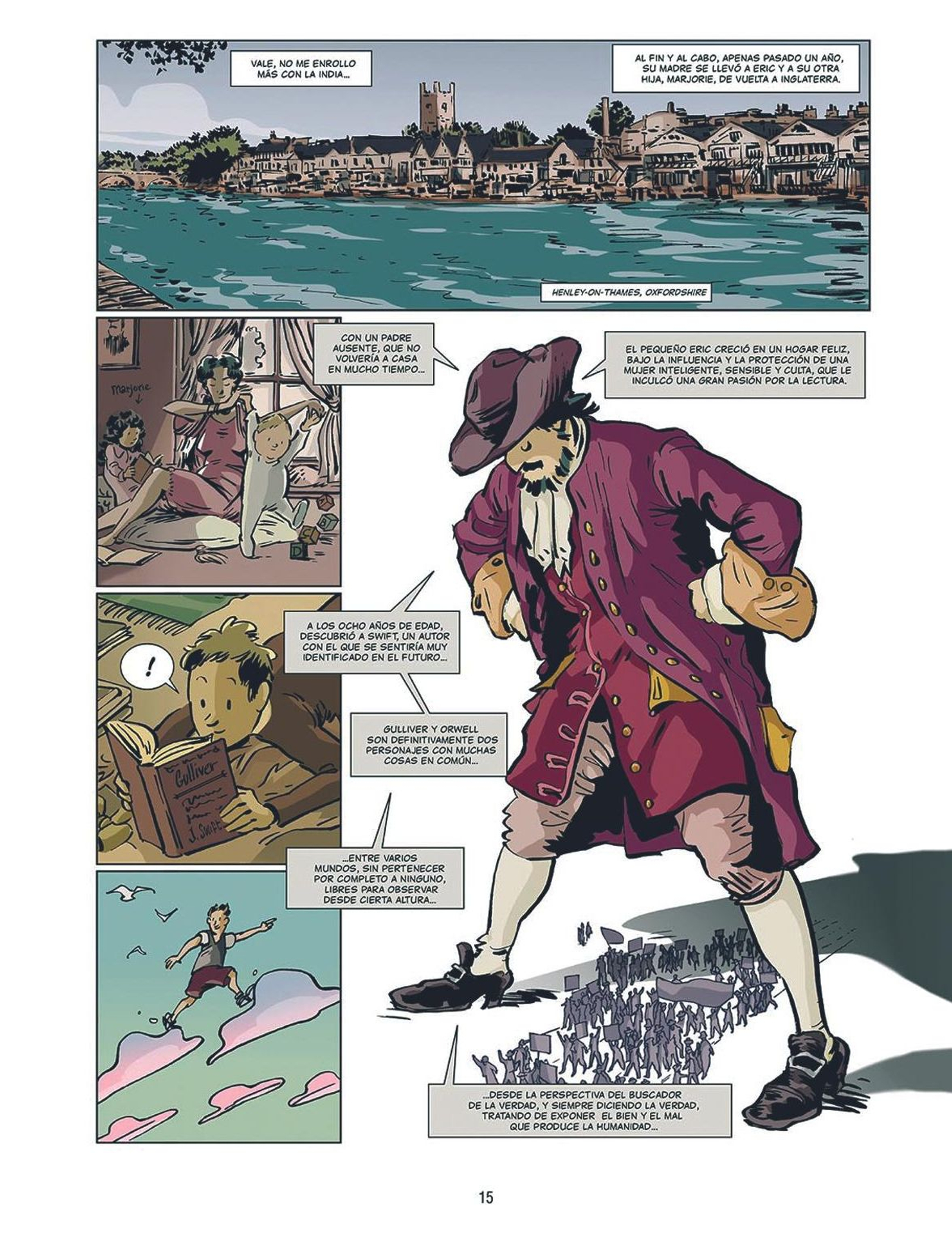 Viñetas del cómic.