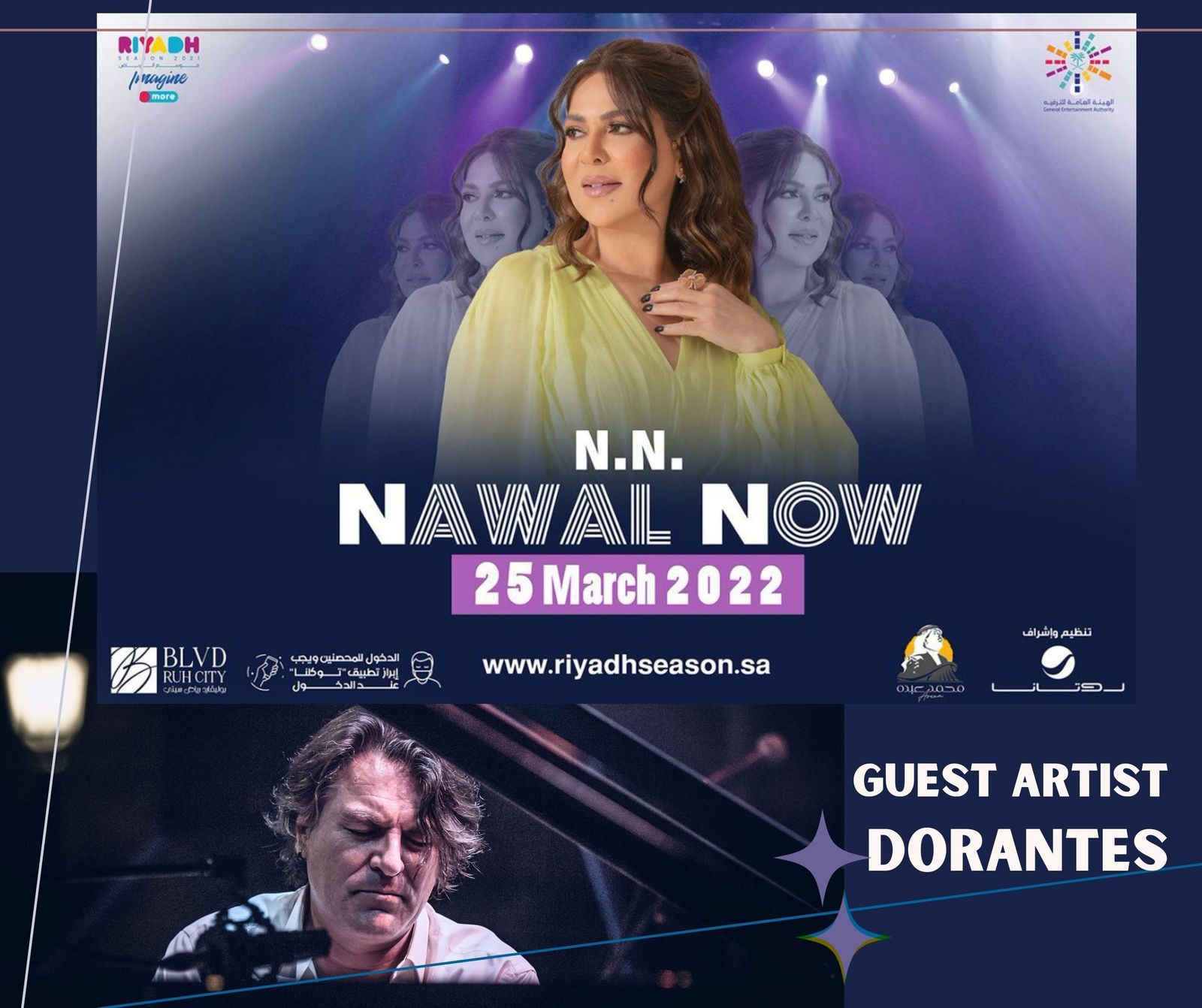 Dorantes actúa por primera vez en Arabia Saudí