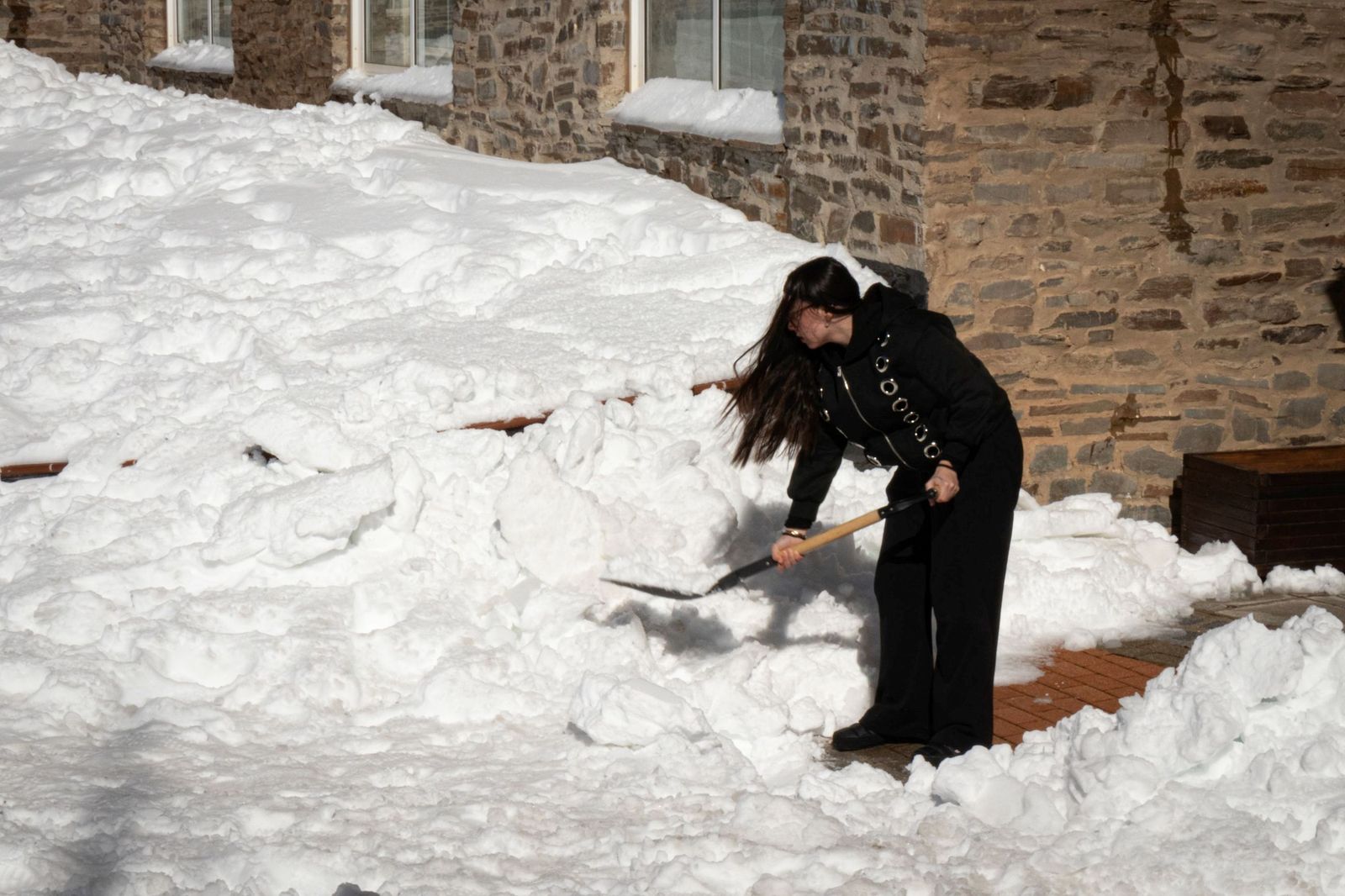 Nieve en Sierra Nevada, Granada.