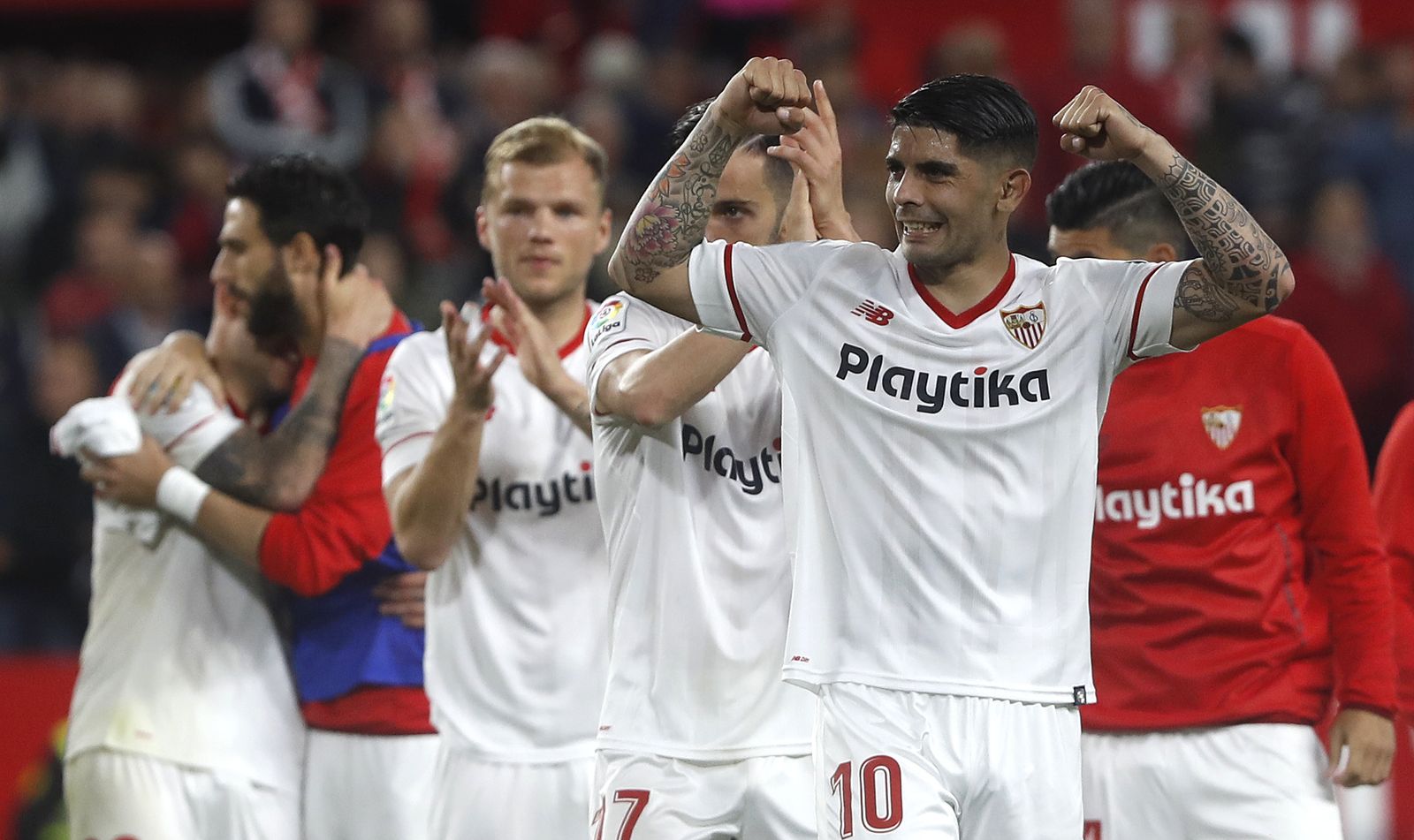 El Sevilla-Real Sociedad, en imágenes