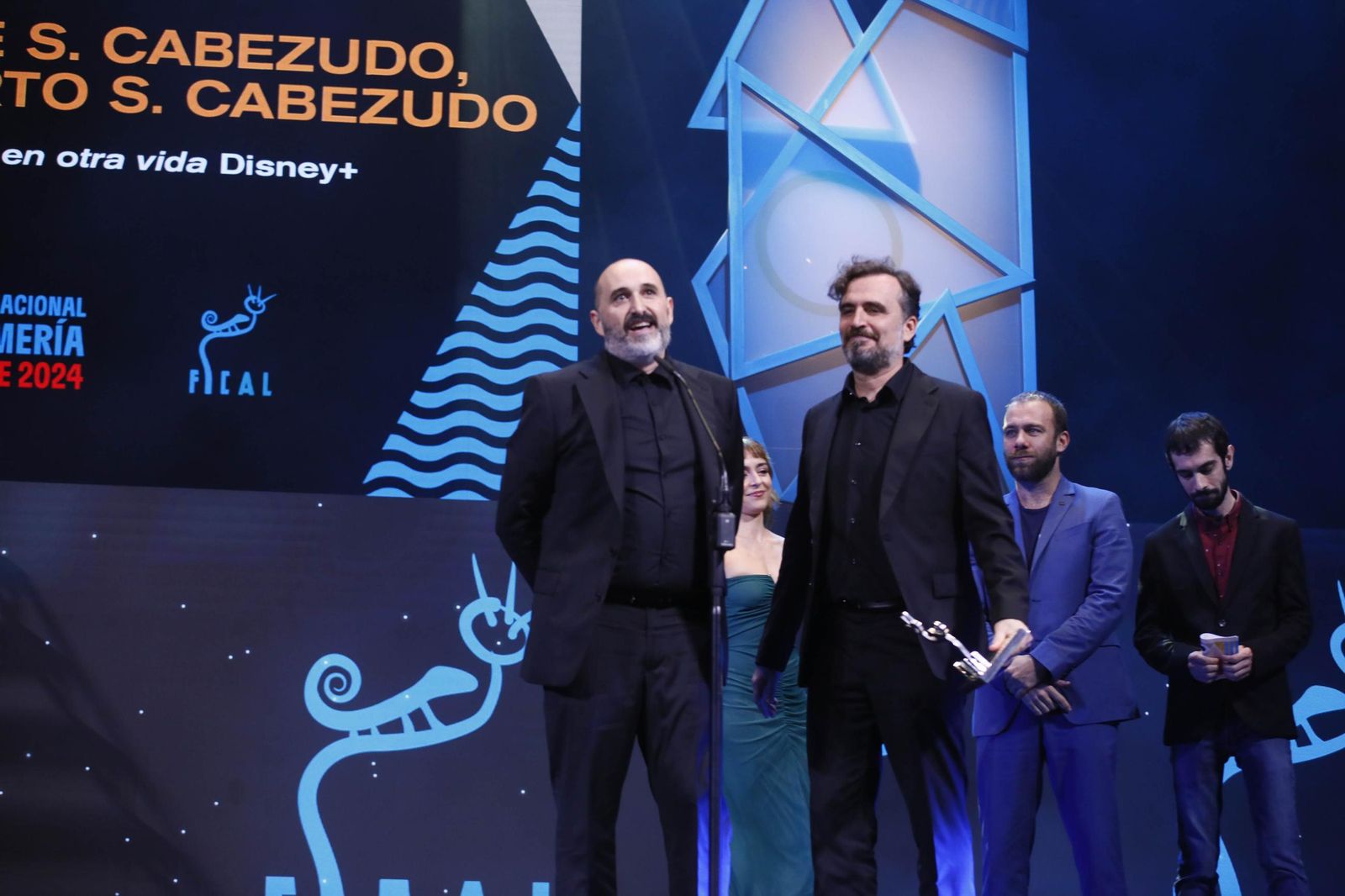 Las imágenes de la gala del Festival Internacional de Cine de Almería (Fical) con el premio 'Almería, tierra de cine' a Karra Elejalde