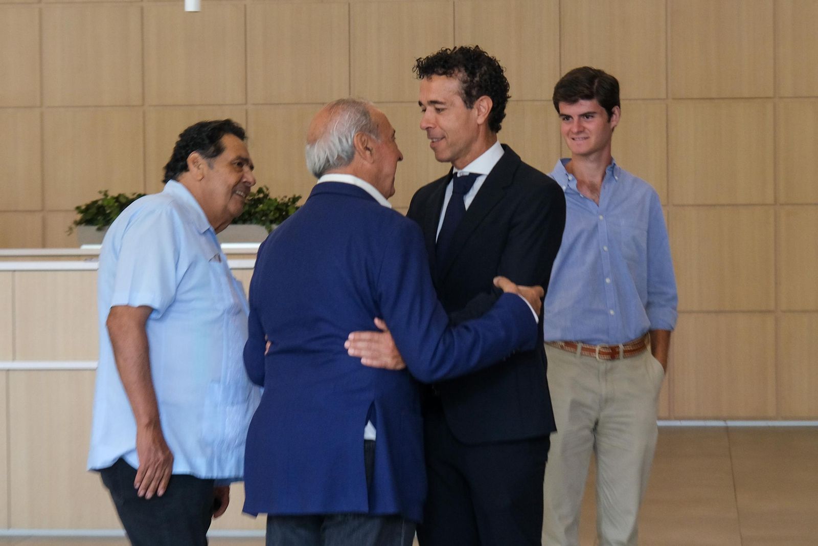 Misa Funeral de Pepe Luis Vázquez, en el Tanatorio SE-30