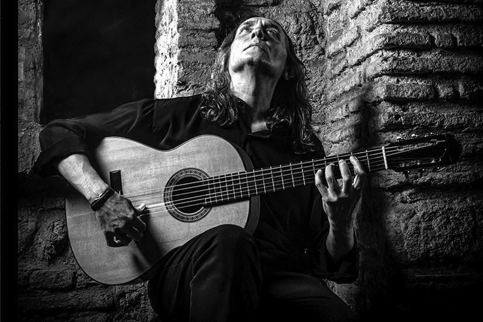 Fotografía de Vicente Amigo incluida en el libro.