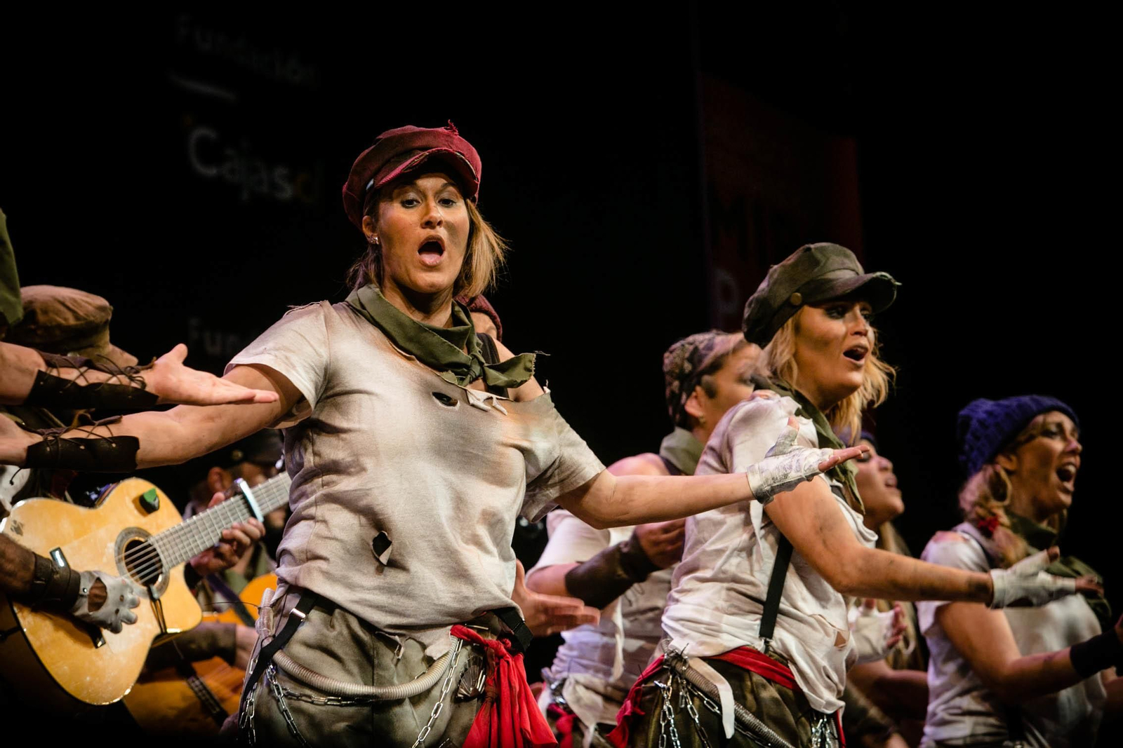 La comparsa femenina "Las cachivaches"