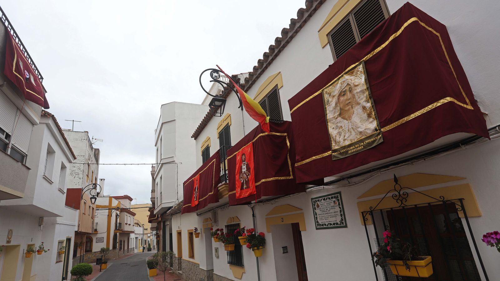 Domingo de Ramos durante el confinamiento en el Campo de Gibraltar