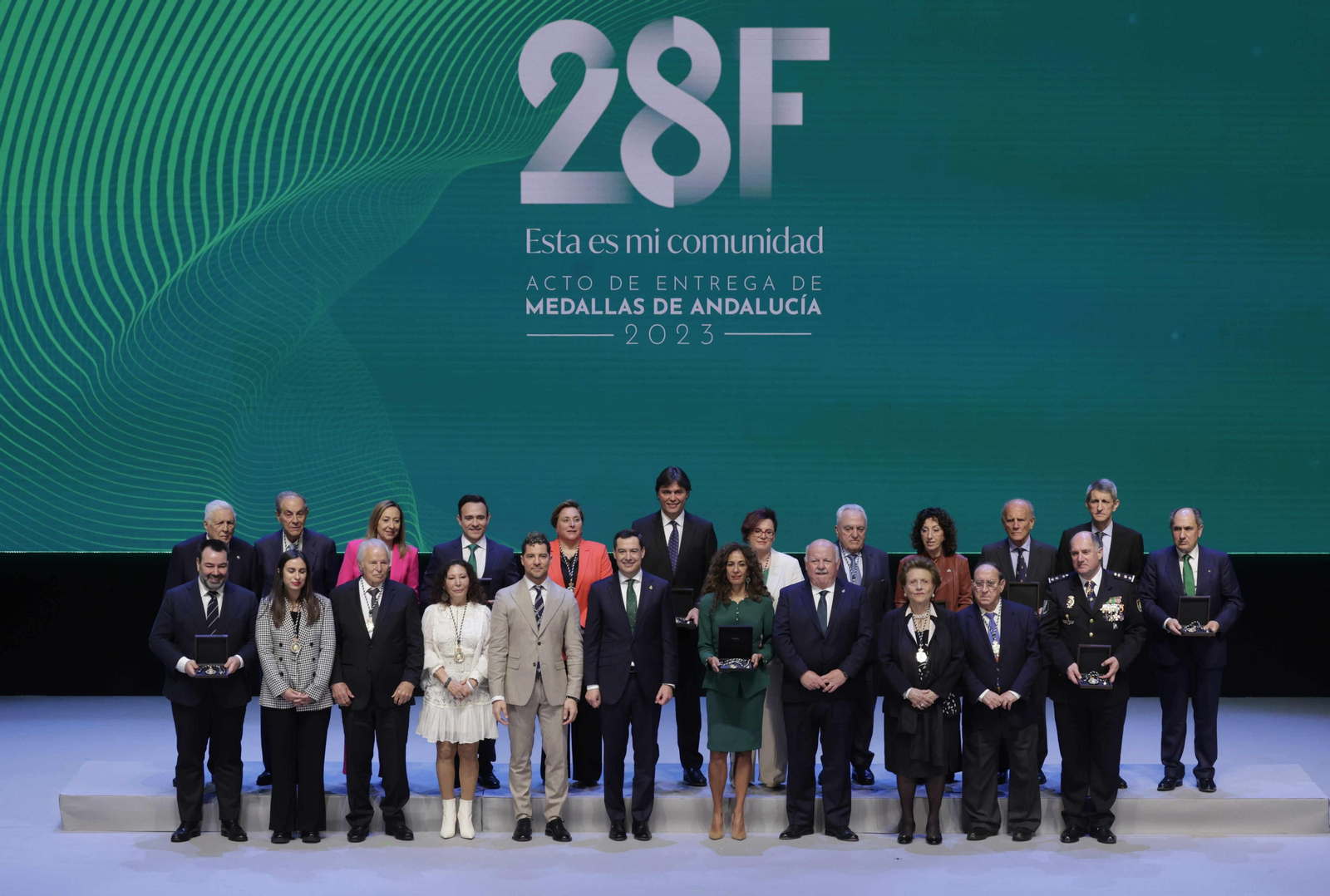 Resumen de la entrega de Medallas de Andalucía