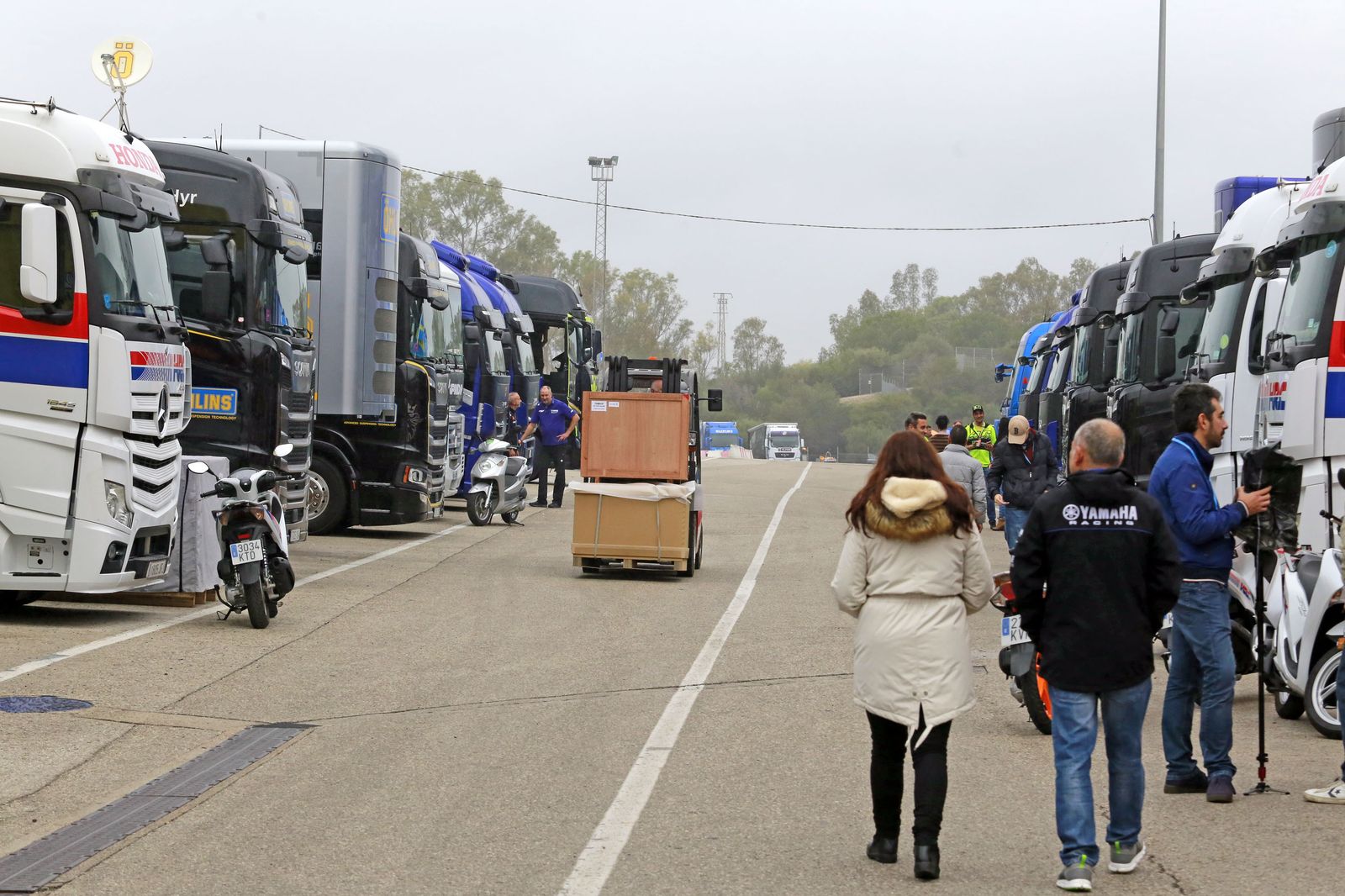 Segundo día de entrenamientos de MotoGP en Jerez