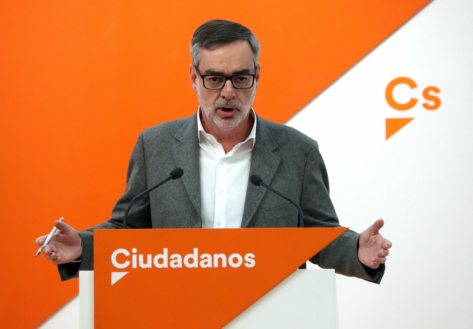 José Manuel Villegas, candidato por Cs al Congreso.