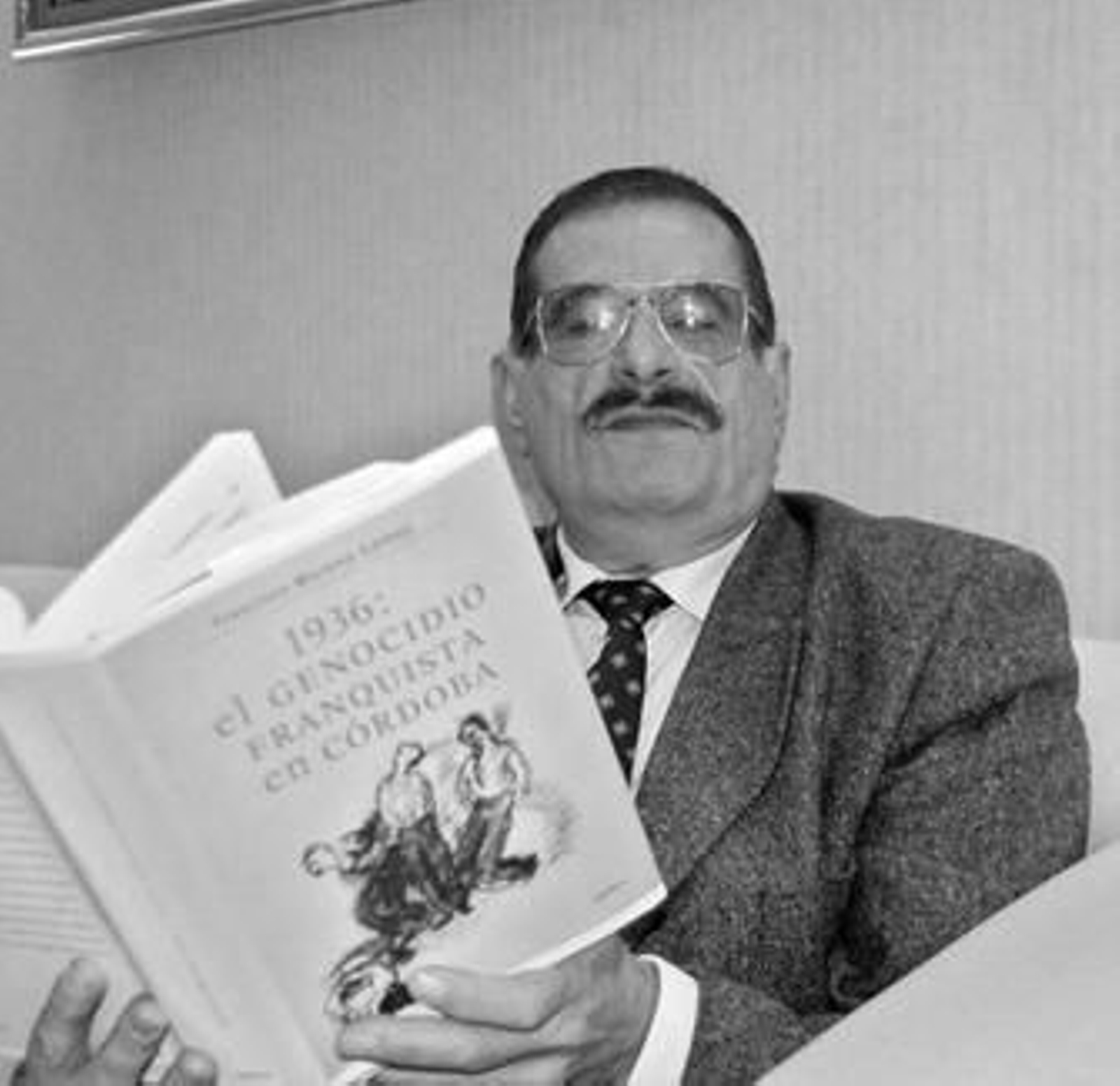 Francisco Moreno, durante la presentación de su obra.