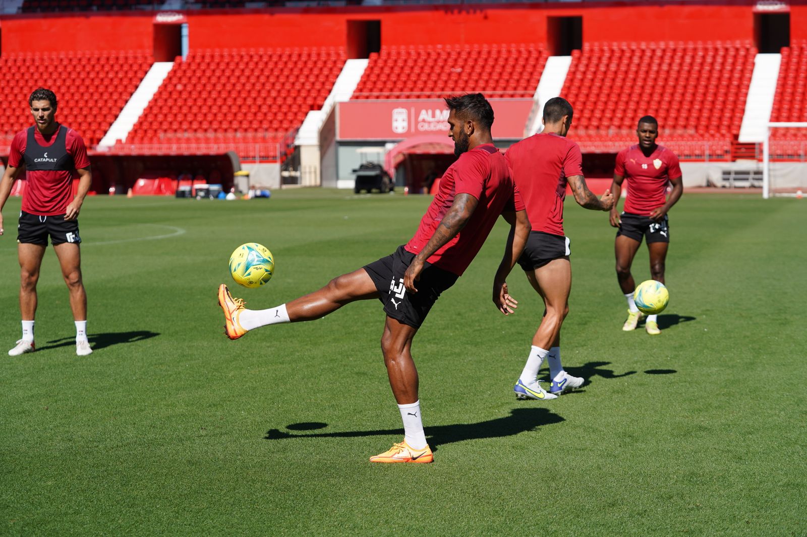 Imágenes del entrenamiento del viernes 28