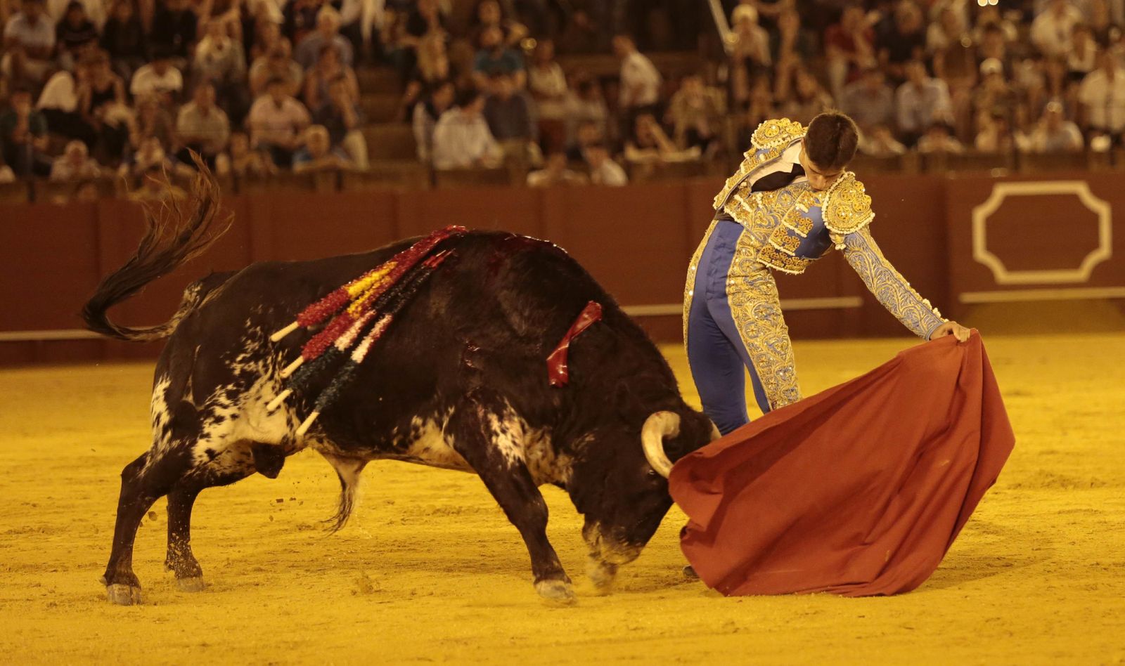 García Navarrete, quien cortó una oreja el pasado 15 de junio, en un natural.