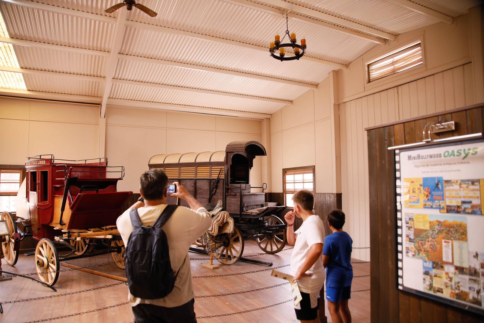 Imágenes del museo a los grandes empresarios y familias históricas de Almería