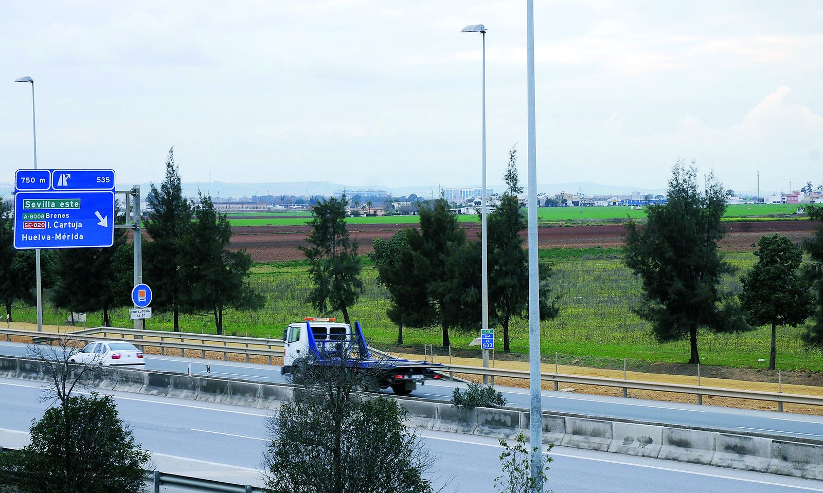 La conexión entre ambas carreteras servirá para enlazar con los futuros viarios de los terrenos de San Nicolás Oeste.