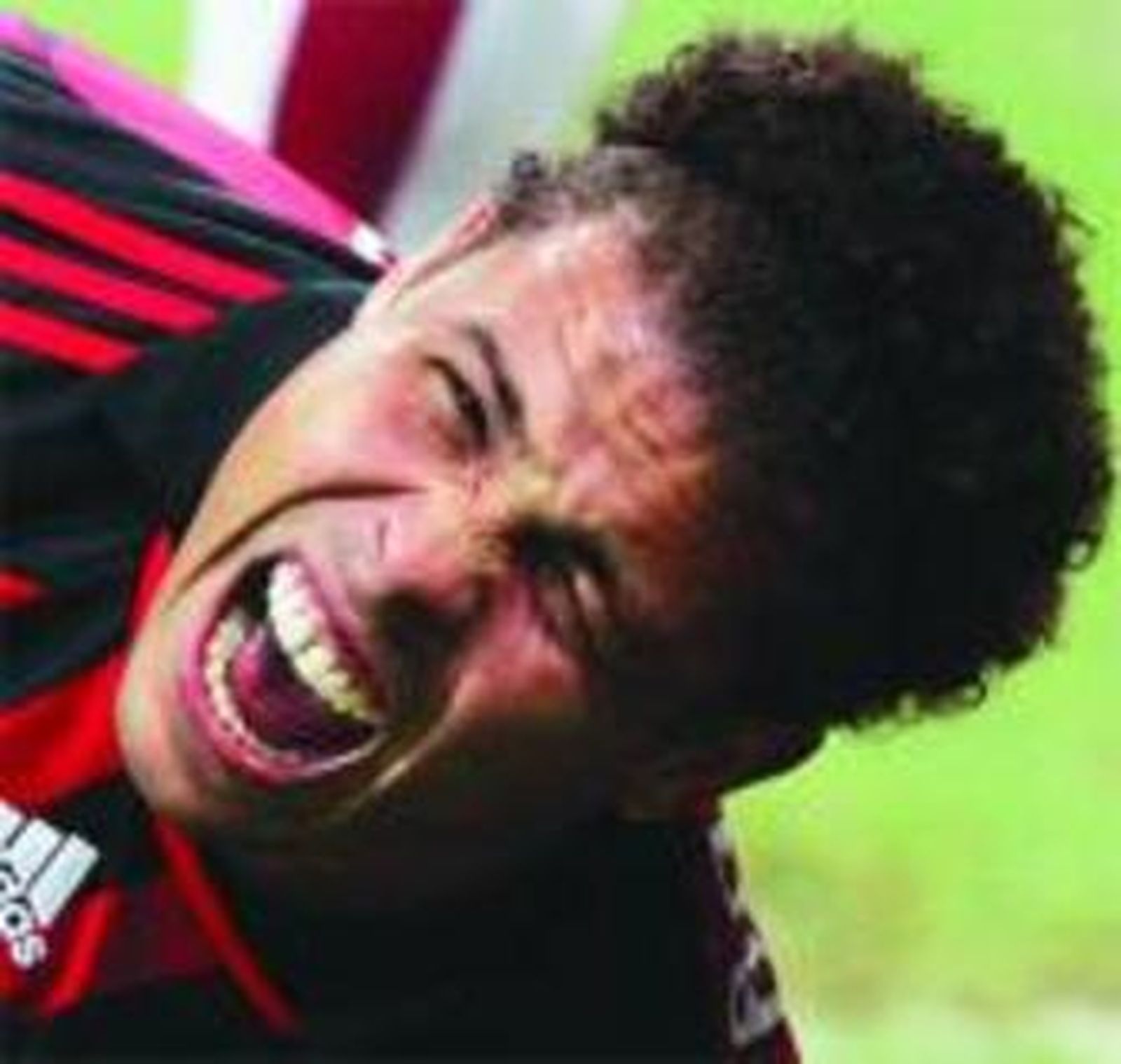 Ronaldo, tras lesionarse.