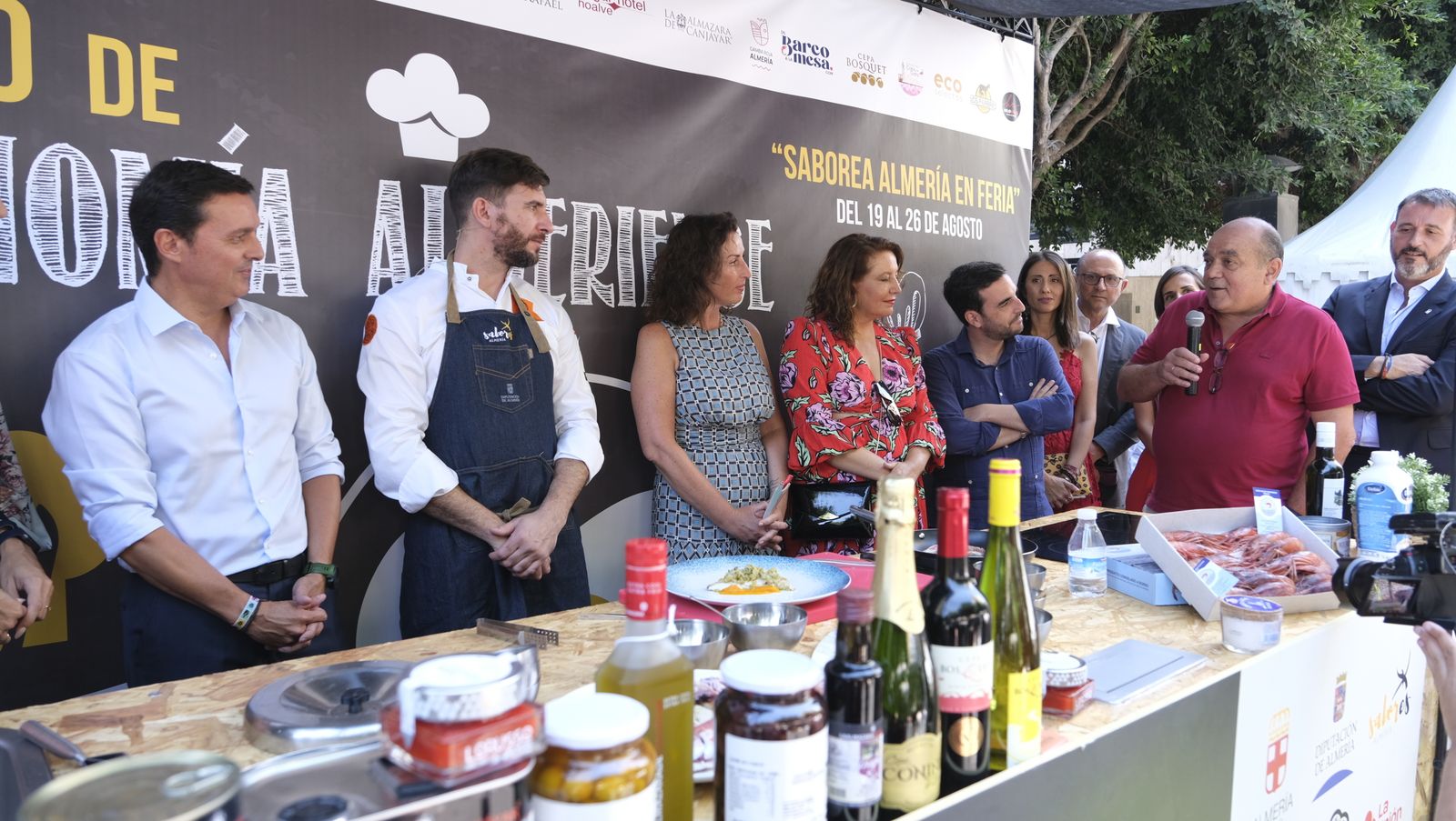 Imágenes del encuentro de gastronomía de la Feria de Almería 2023