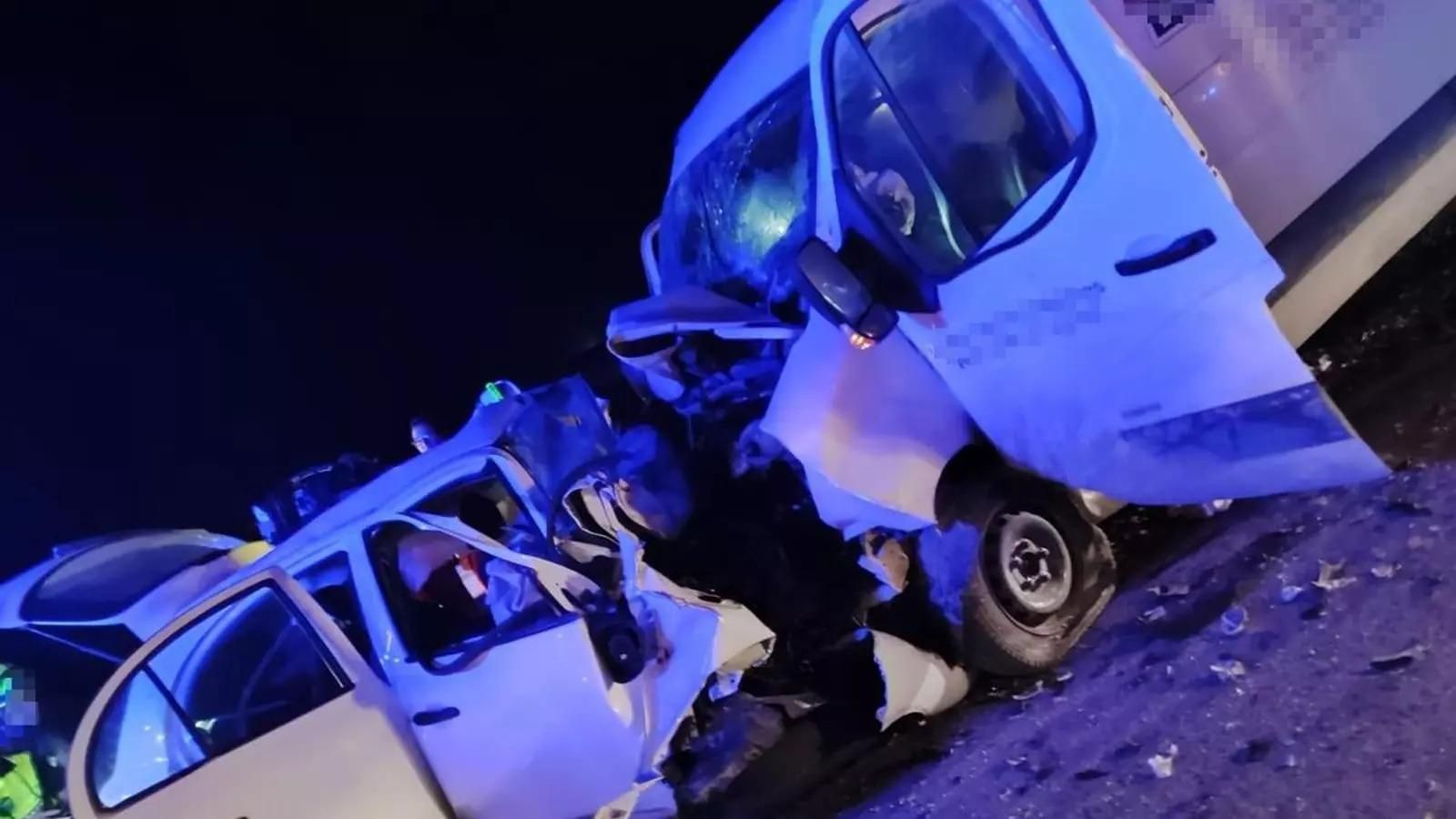 Imagen del último accidente mortal en Arcos.