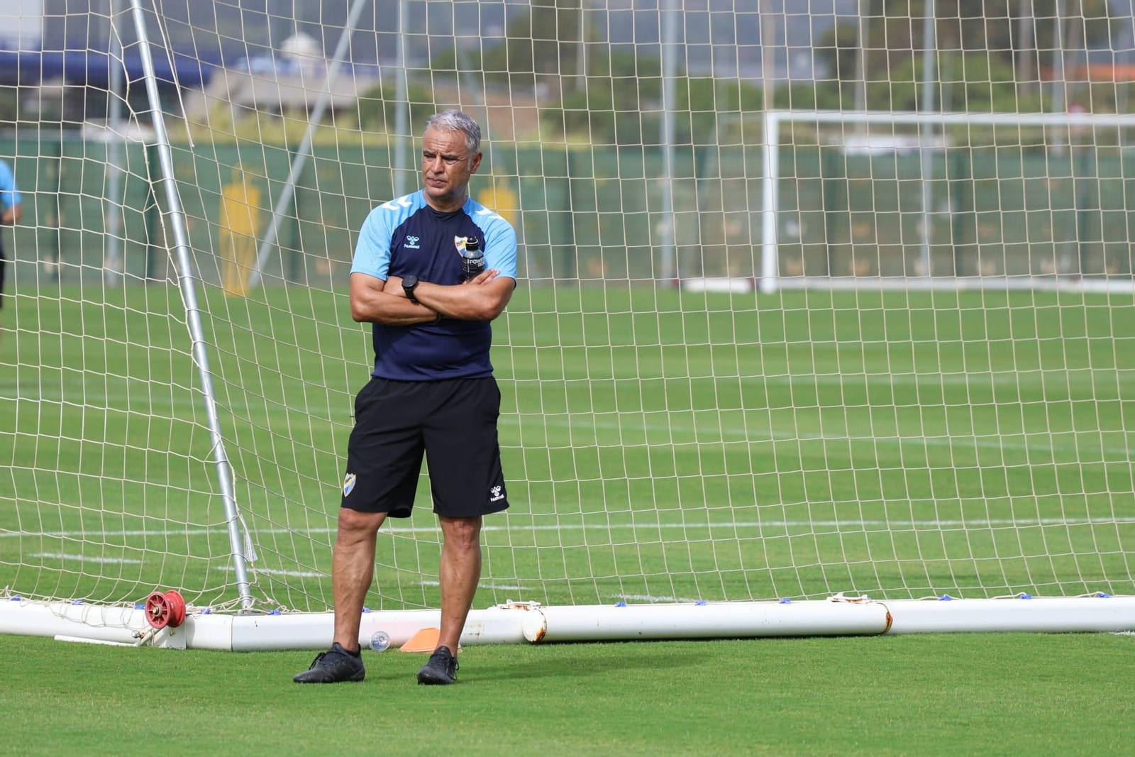 El primer entrenamiento de la semana del Málaga CF, en fotos
