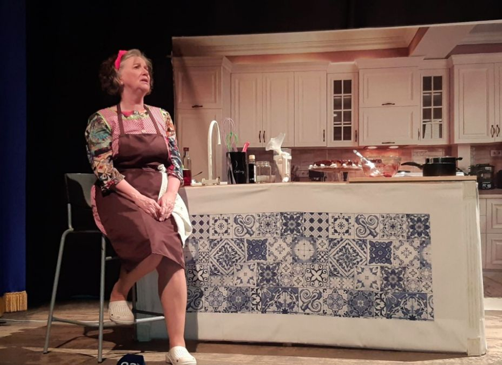 Momento del monólogo Dorita Mayalde