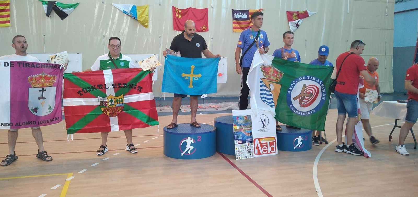 El guadalcacileño Juanma Barbero, en lo más alto del podio en La Carlota.